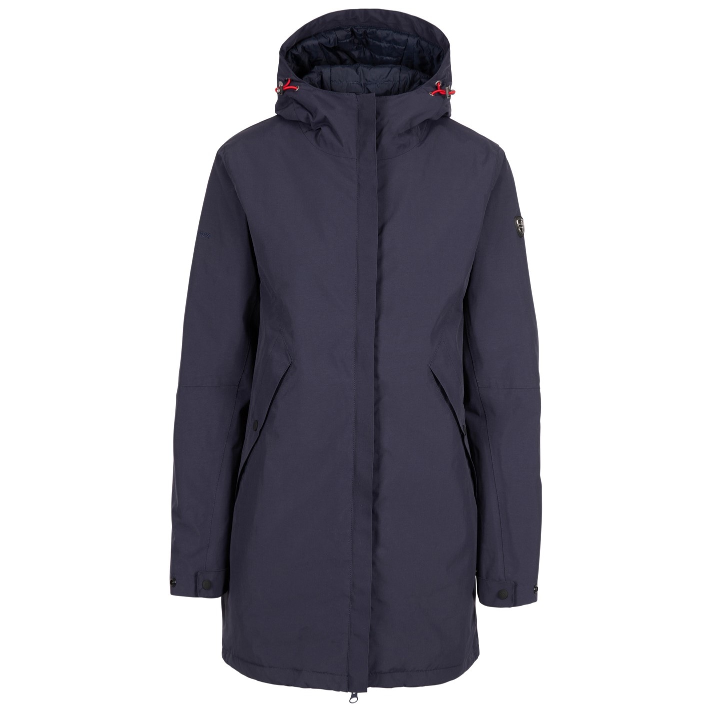 Dámska bunda Trespass Navy 1606808 Women's Trespass Sealed Seam Breathable Waterproof Jacket - 1