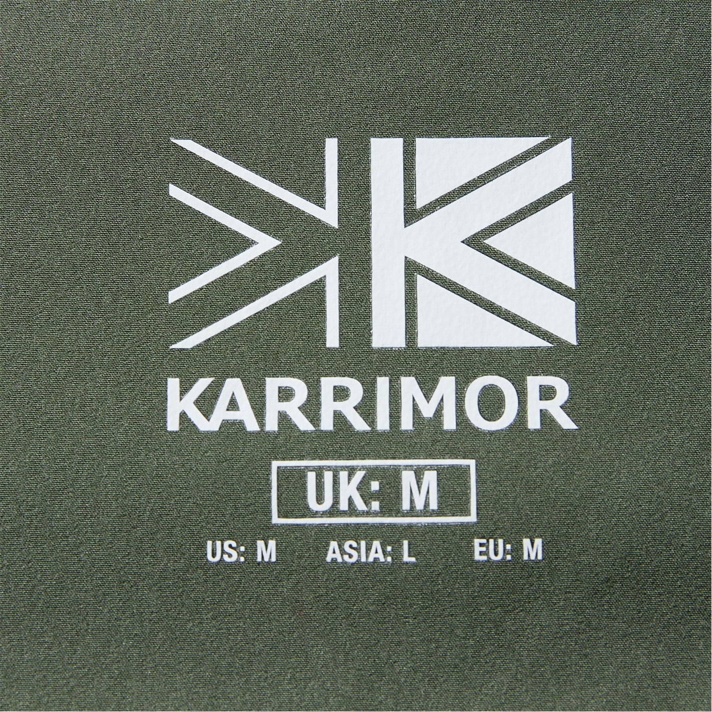 Bunda Karrimor Green 1335727 Men's Argon Windproof Full Zip Waterproof Jacket - 8