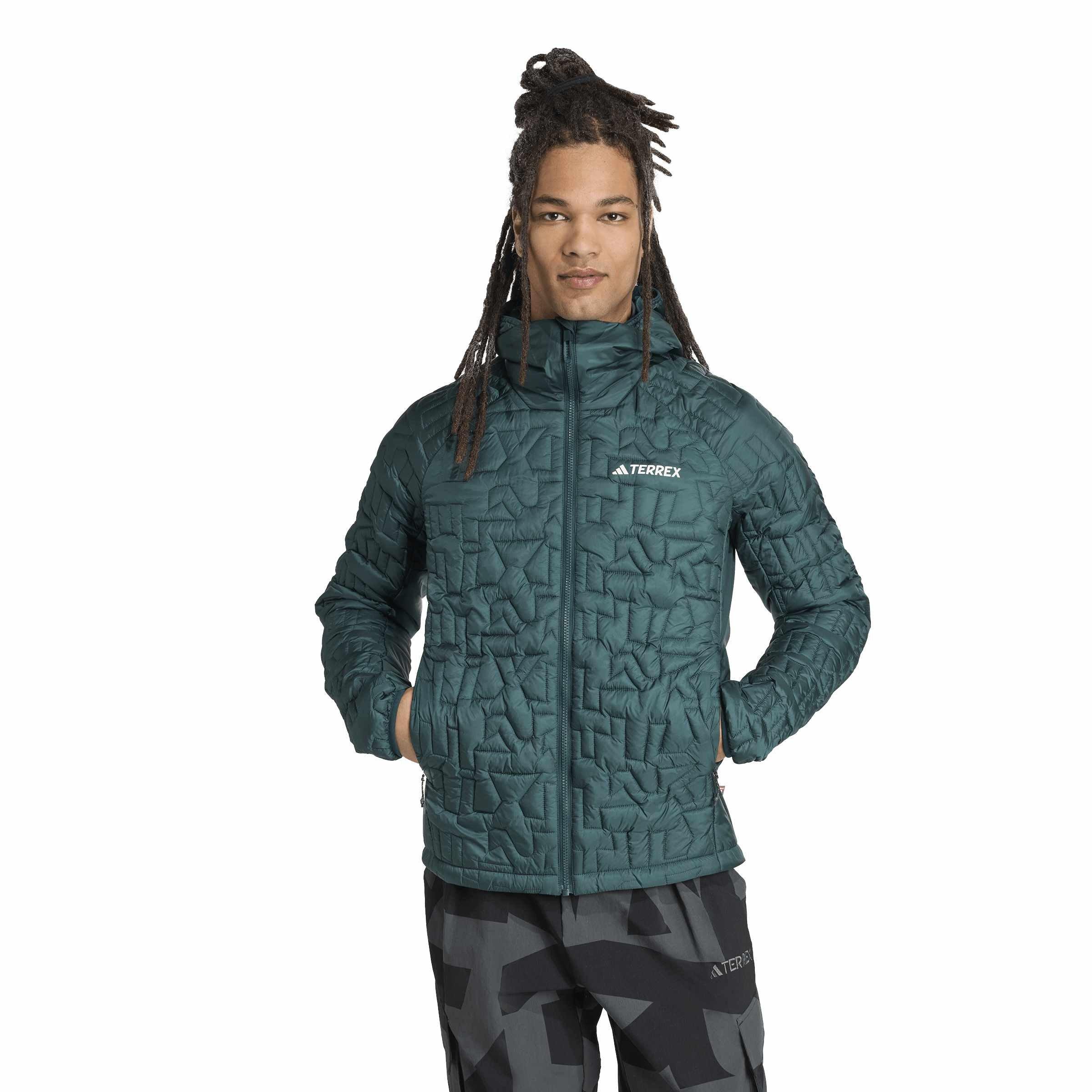 Bunda adidas Aurivy 3269051 Men's Terrex Xperior PrimaLoft Water-Resistant Full-Zip Fleece Top - 2