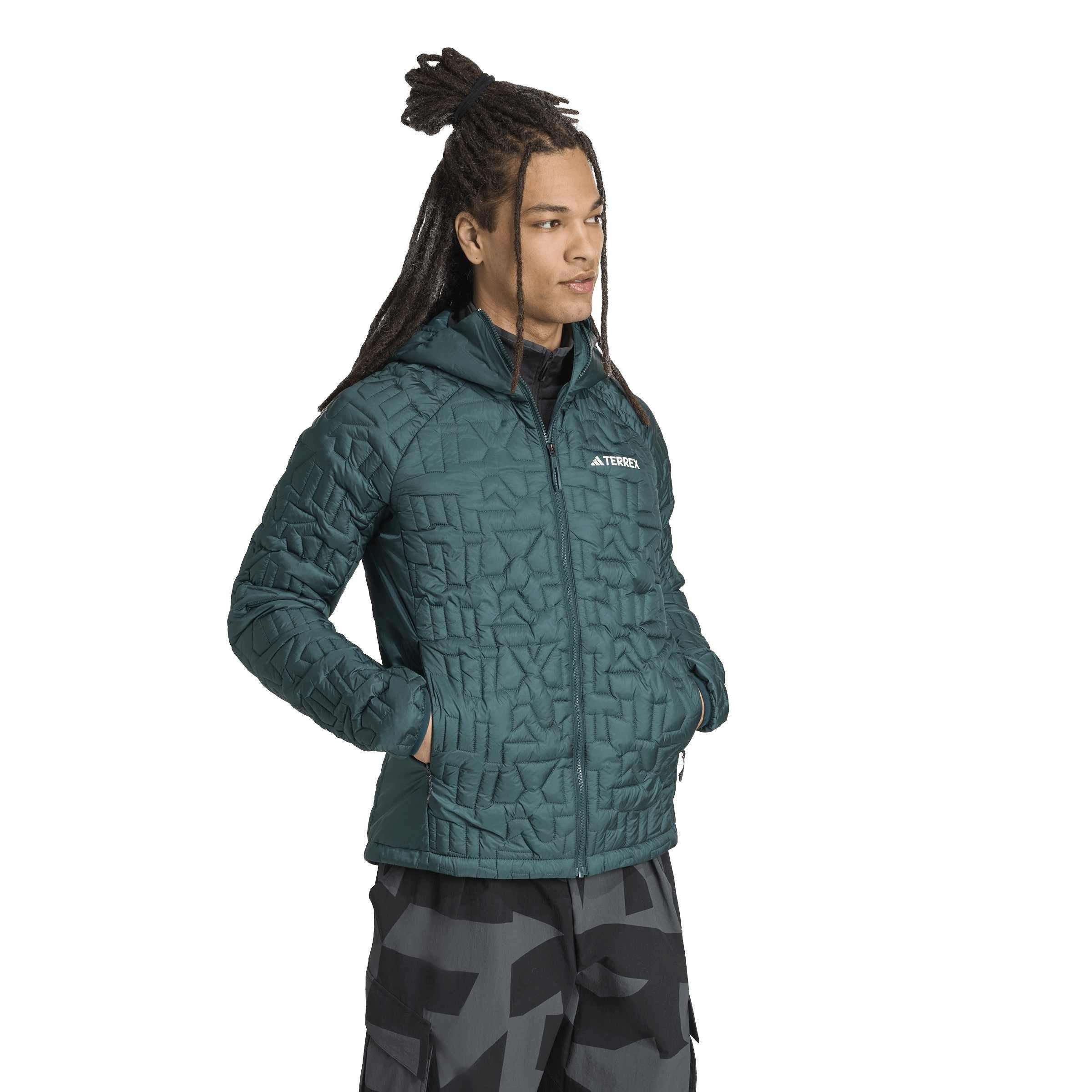 Bunda adidas Aurivy 3269051 Men's Terrex Xperior PrimaLoft Water-Resistant Full-Zip Fleece Top - 6