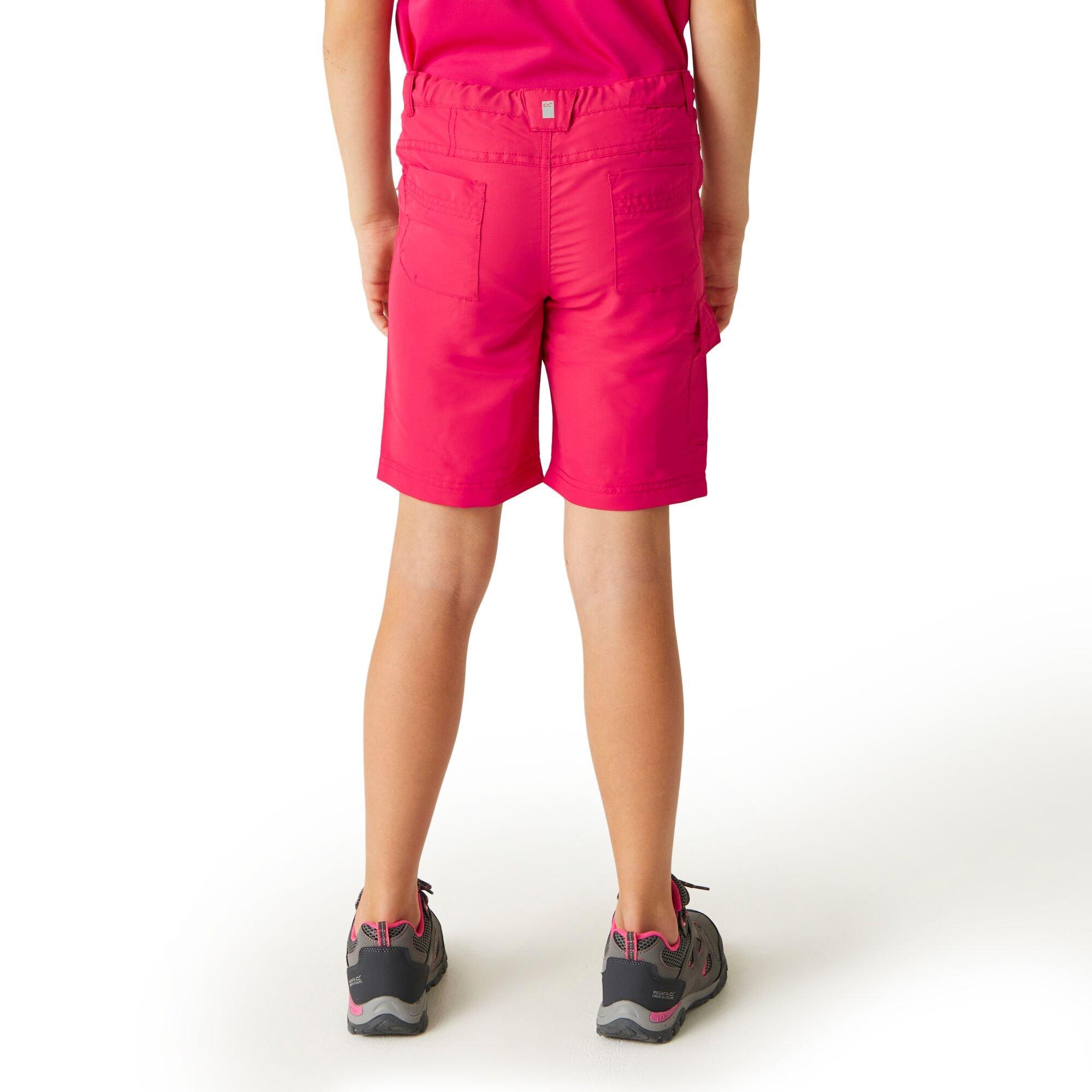 Regatta Pink Potion 5898719 Kids' Sorcer II Walking Shorts - 2