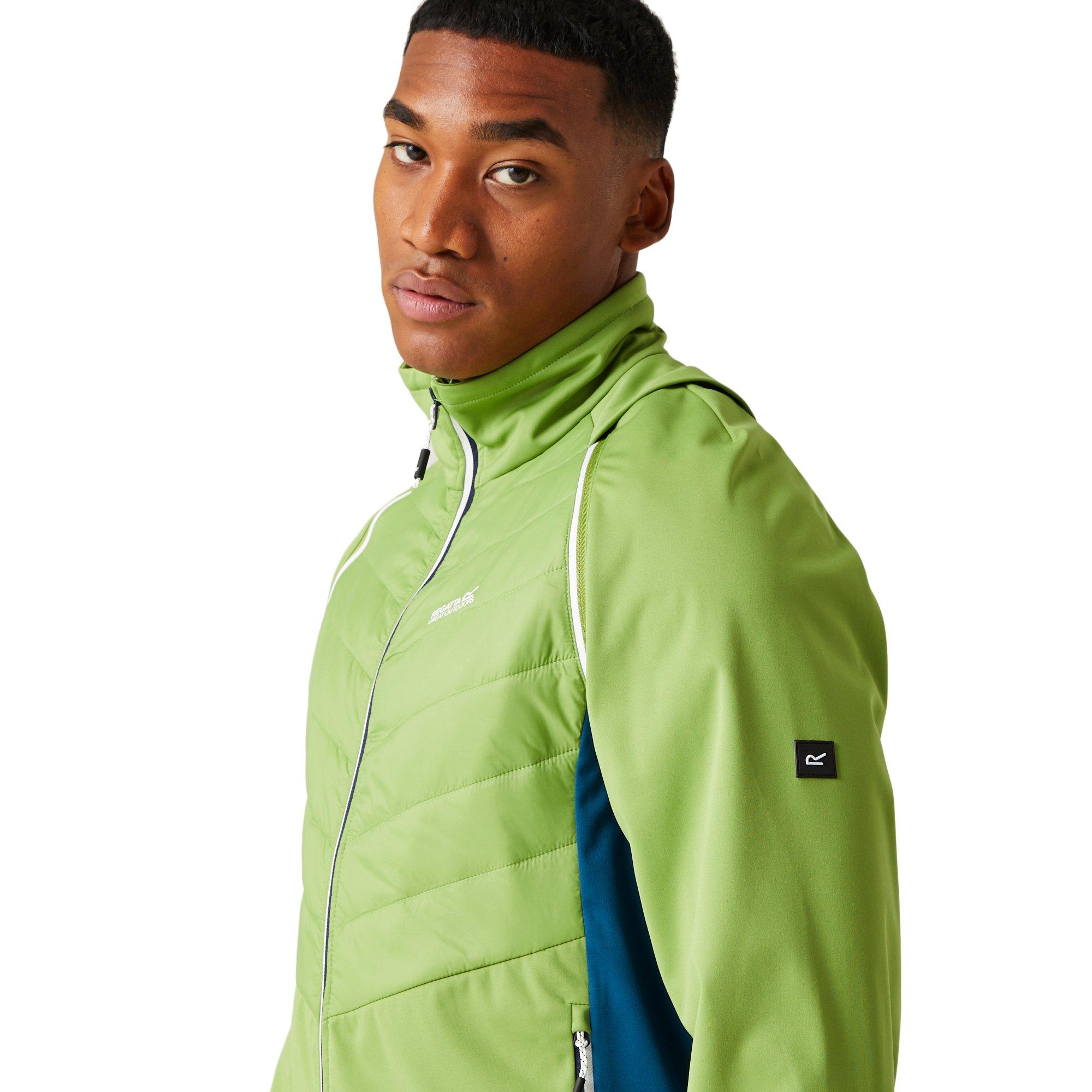 Bunda Regatta PiqGrn/MorBl 4824139 Men's Steren II Hybrid Jacket - 5