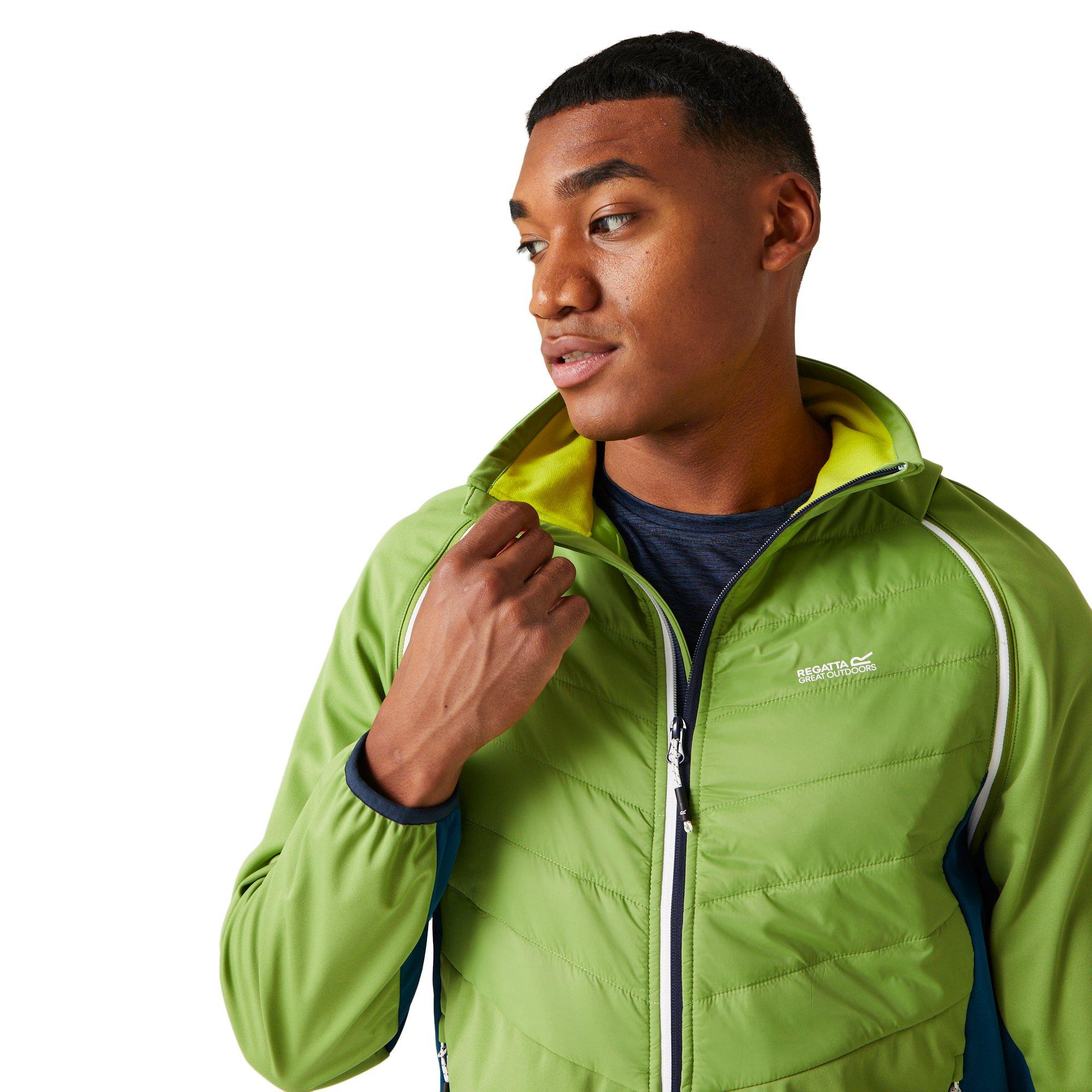 Bunda Regatta PiqGrn/MorBl 4824139 Men's Steren II Hybrid Jacket - 6