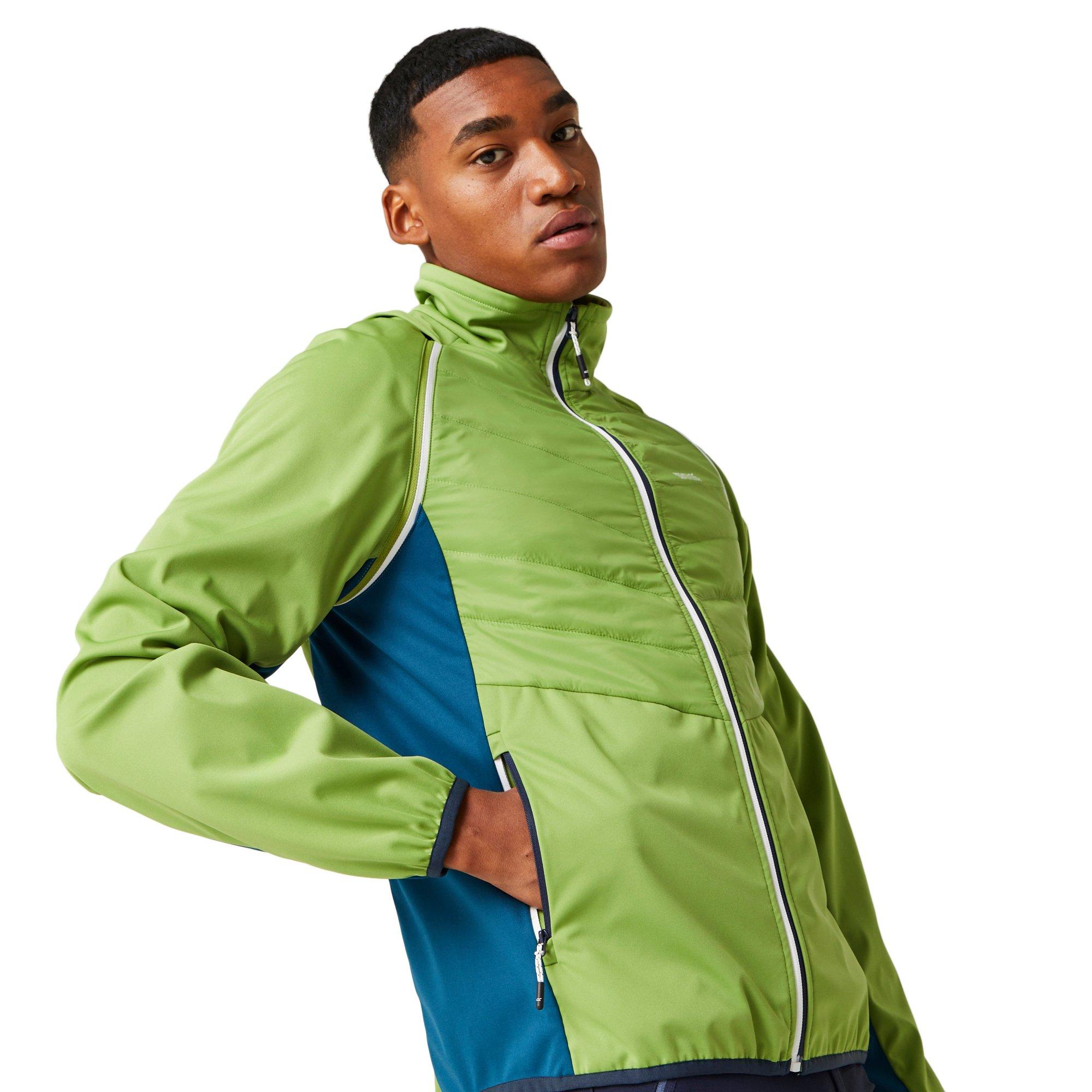Bunda Regatta PiqGrn/MorBl 4824139 Men's Steren II Hybrid Jacket - 7