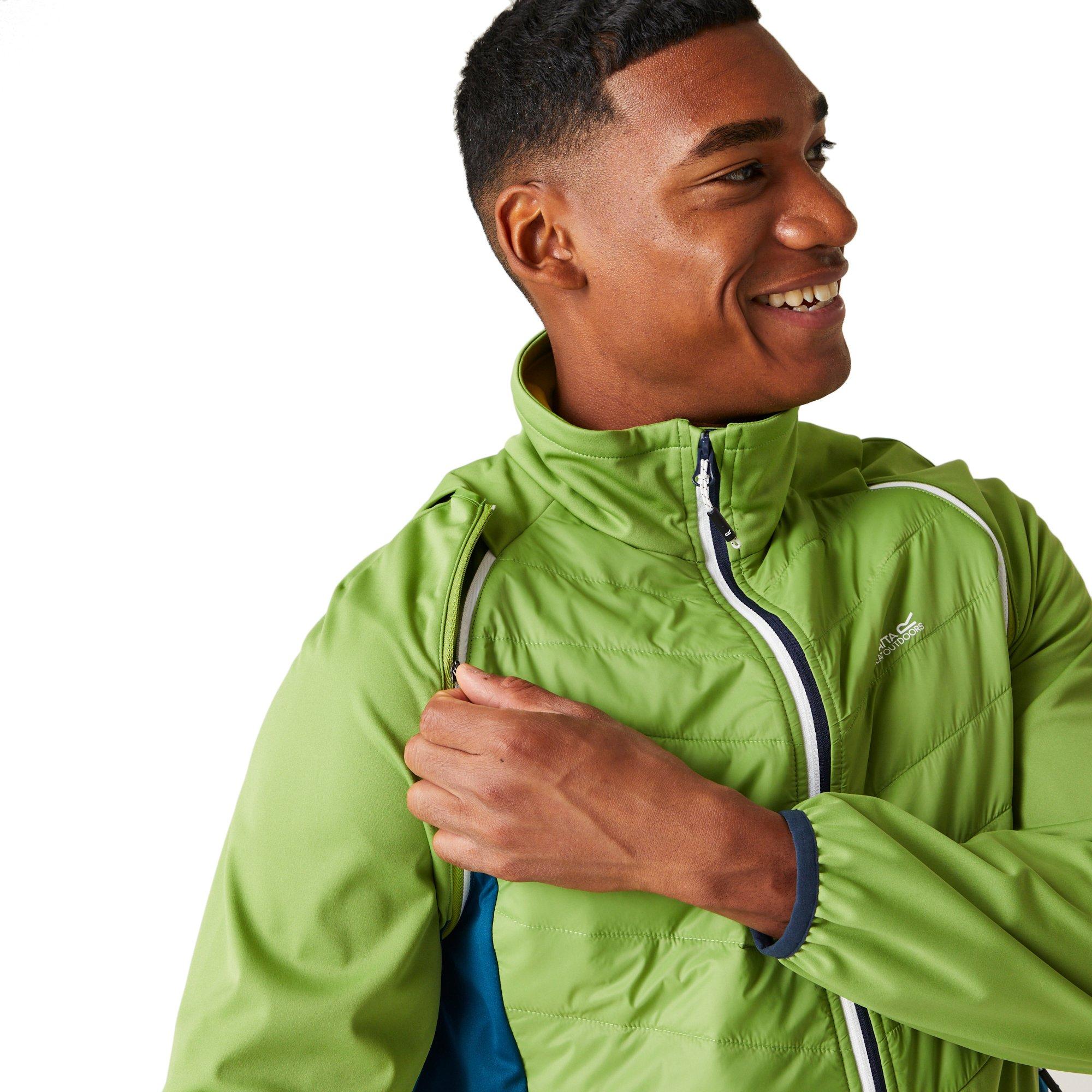 Bunda Regatta PiqGrn/MorBl 4824139 Men's Steren II Hybrid Jacket - 8