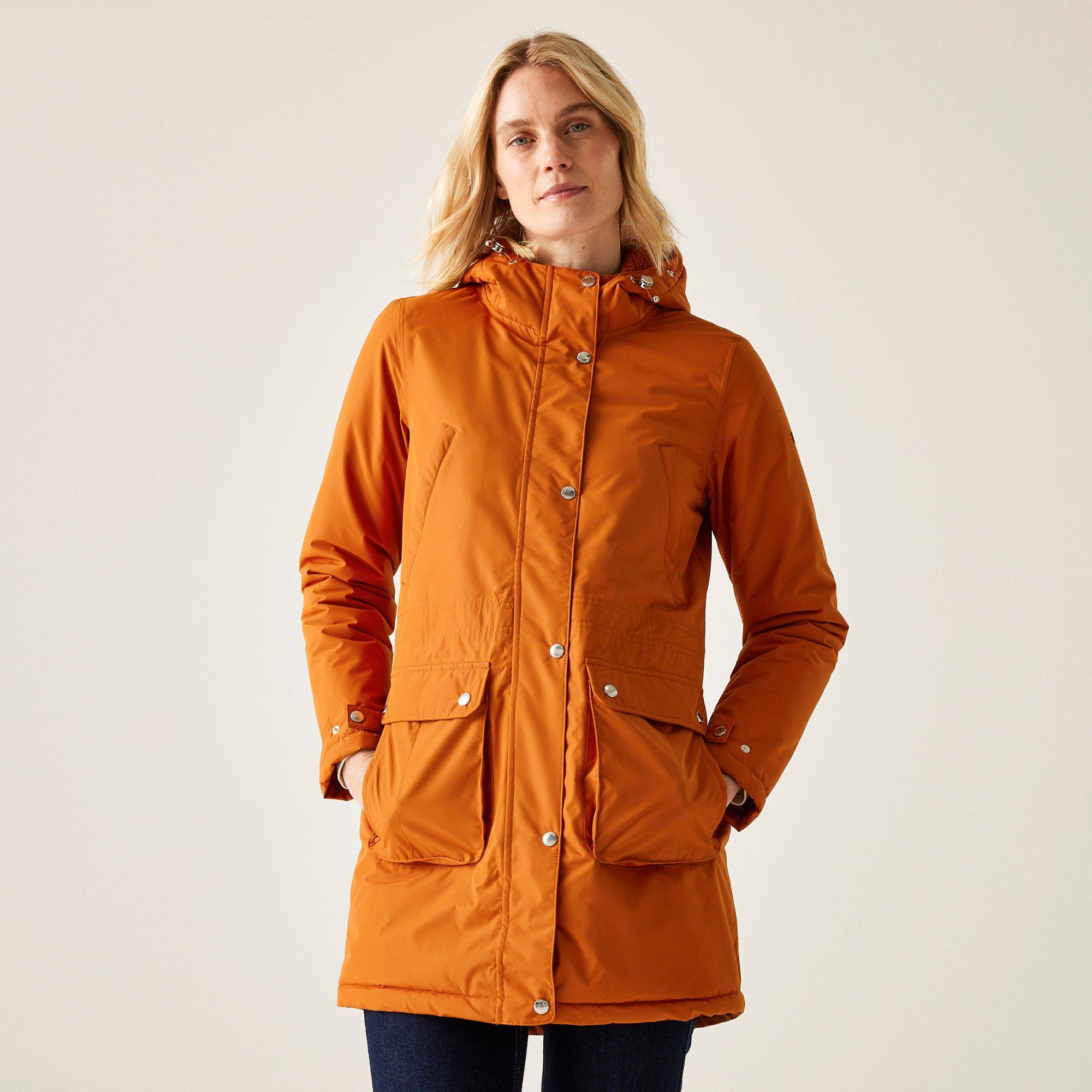 Dámska bunda Regatta Burnt Copper 9511028 Women's Voltera Waterproof Parka - 1