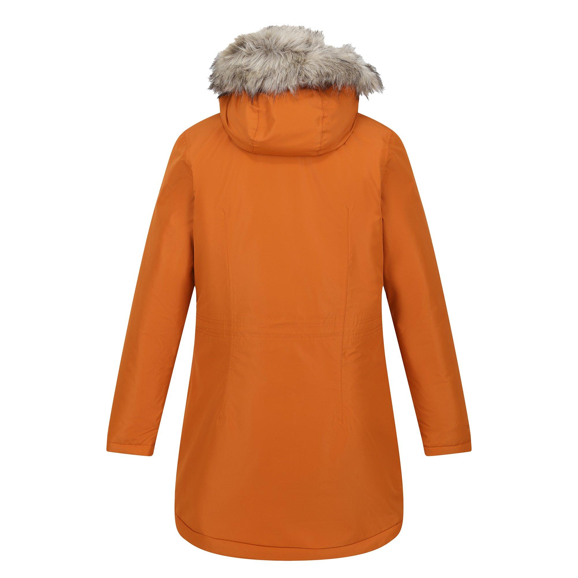 Dámska bunda Regatta Burnt Copper 9511028 Women's Voltera Waterproof Parka - 11