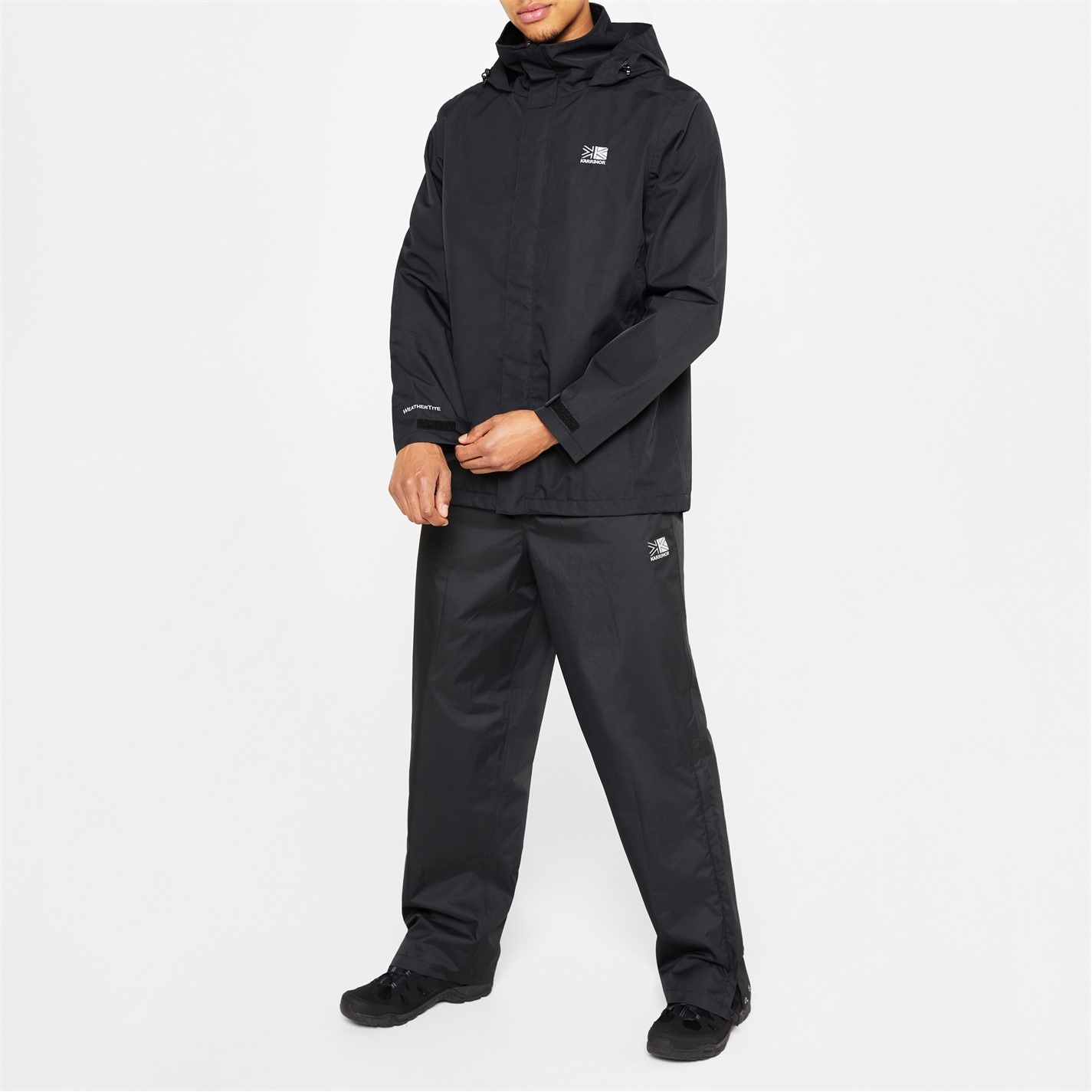 Nohavice Karrimor Black 9404784 Sierra Waterproof Trousers Mens - 2