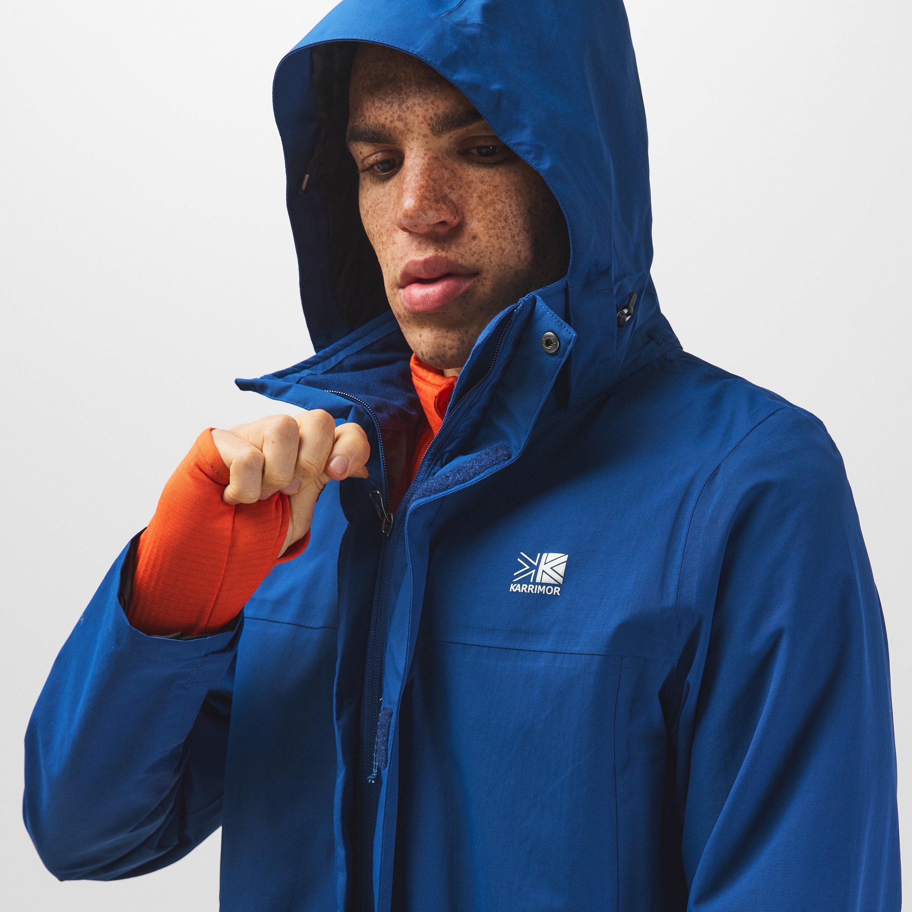 Bunda Karrimor Surf Blue 6962845 Mens Urban WeatherTite 10k Waterproof Long Sleeve Waterproof Jacket - 5