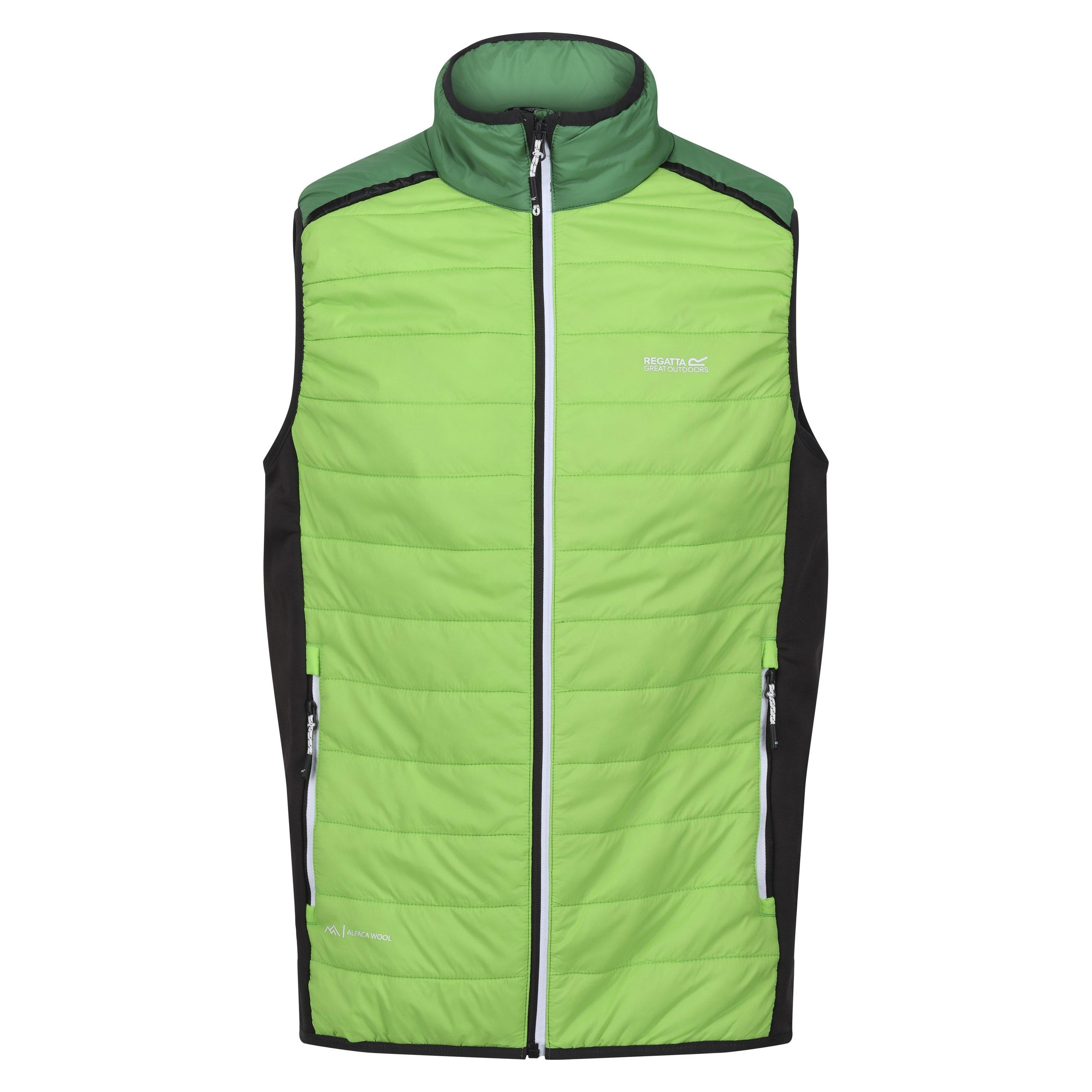 Vesta Regatta JasGrn/FldGr 1354014 Men's Halton B/W VII Full-Zip Gilet - 1