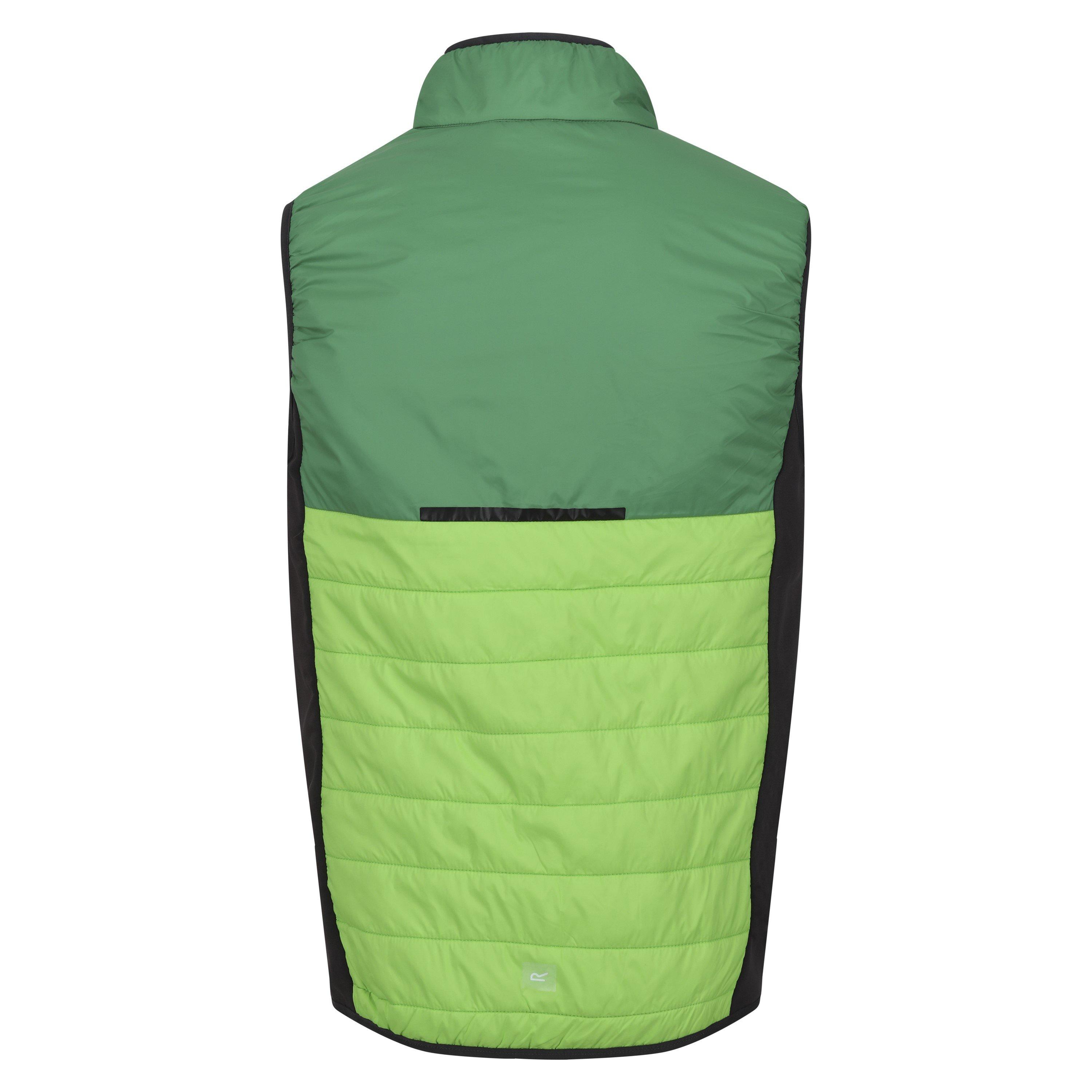 Vesta Regatta JasGrn/FldGr 1354014 Men's Halton B/W VII Full-Zip Gilet - 2