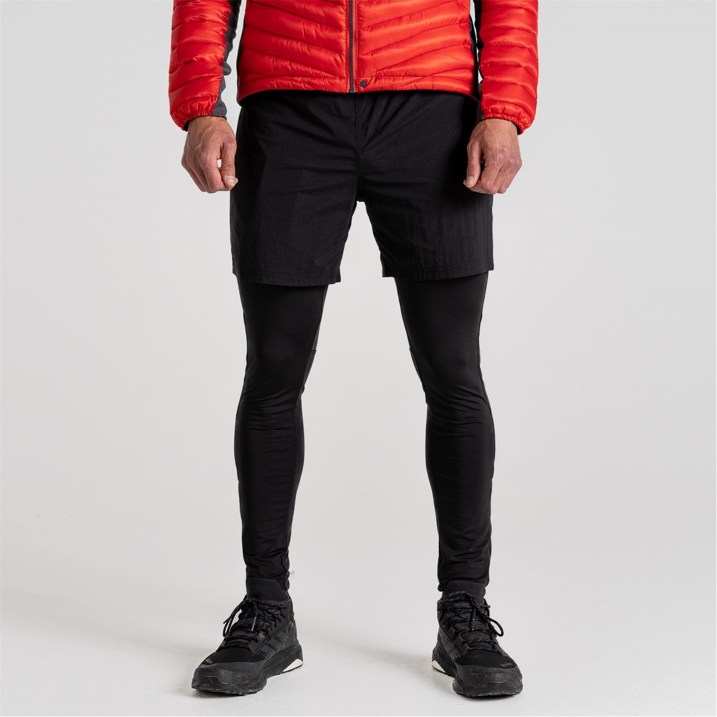 Nohavice Craghoppers Black 7397633 Men's Crag Thermo Walking Trousers - 2