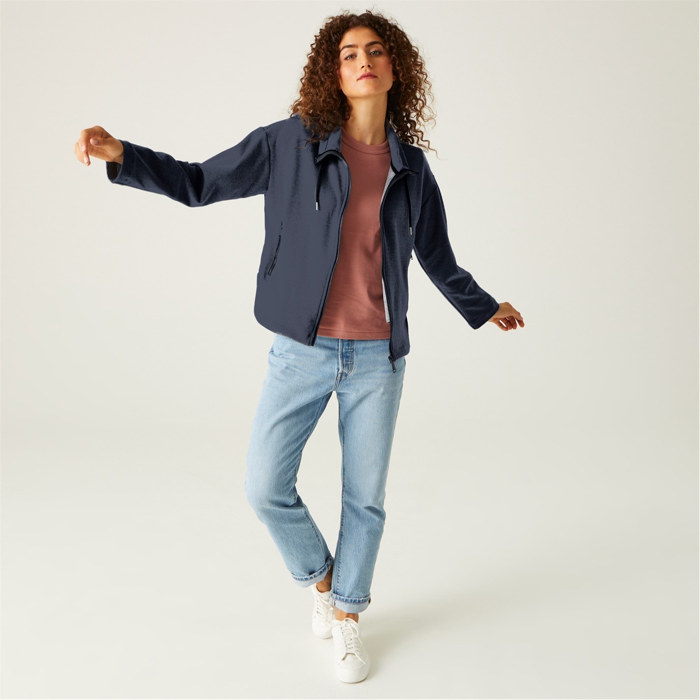 Mikina Regatta Navy 3798168 Ashlynn Fleece - 3