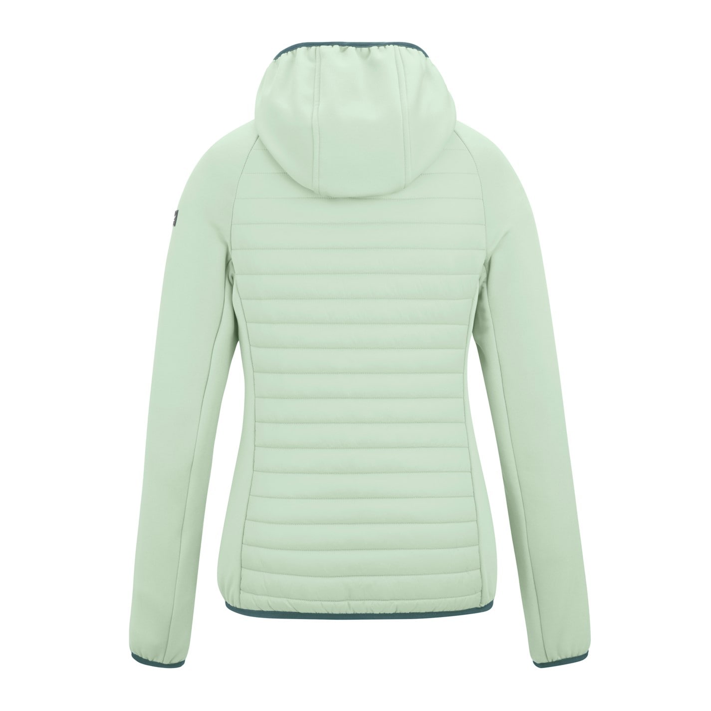 Dámska bunda Regatta OceanMist 4886086 Womens Andreson Water Resistant Hooded Long Sleeve Insulated Puffer Jacket - 9