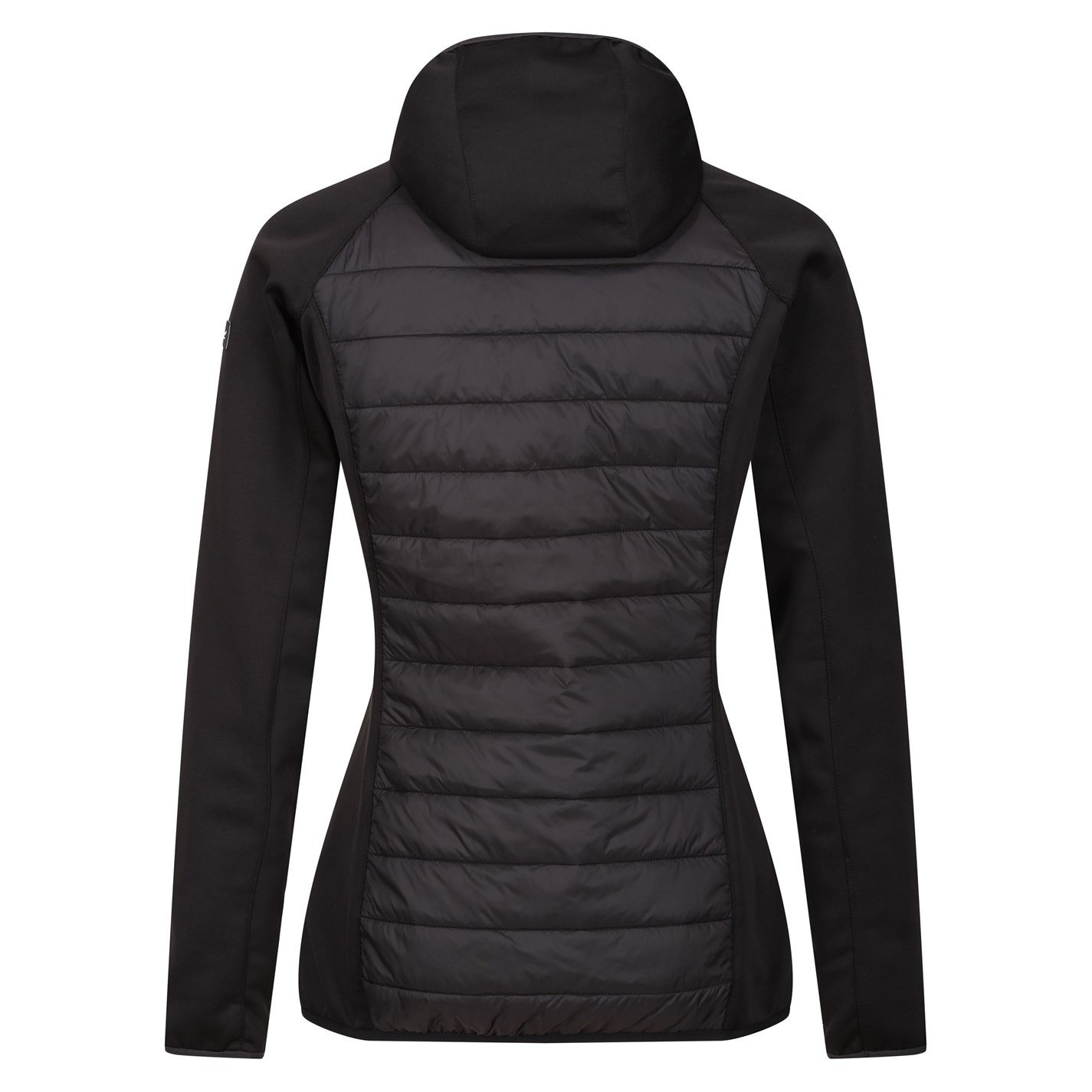 Bunda Regatta Black 3270001 Womens Andreson Water Resistant Hooded Long Sleeve Insulated Puffer Jacket - 8