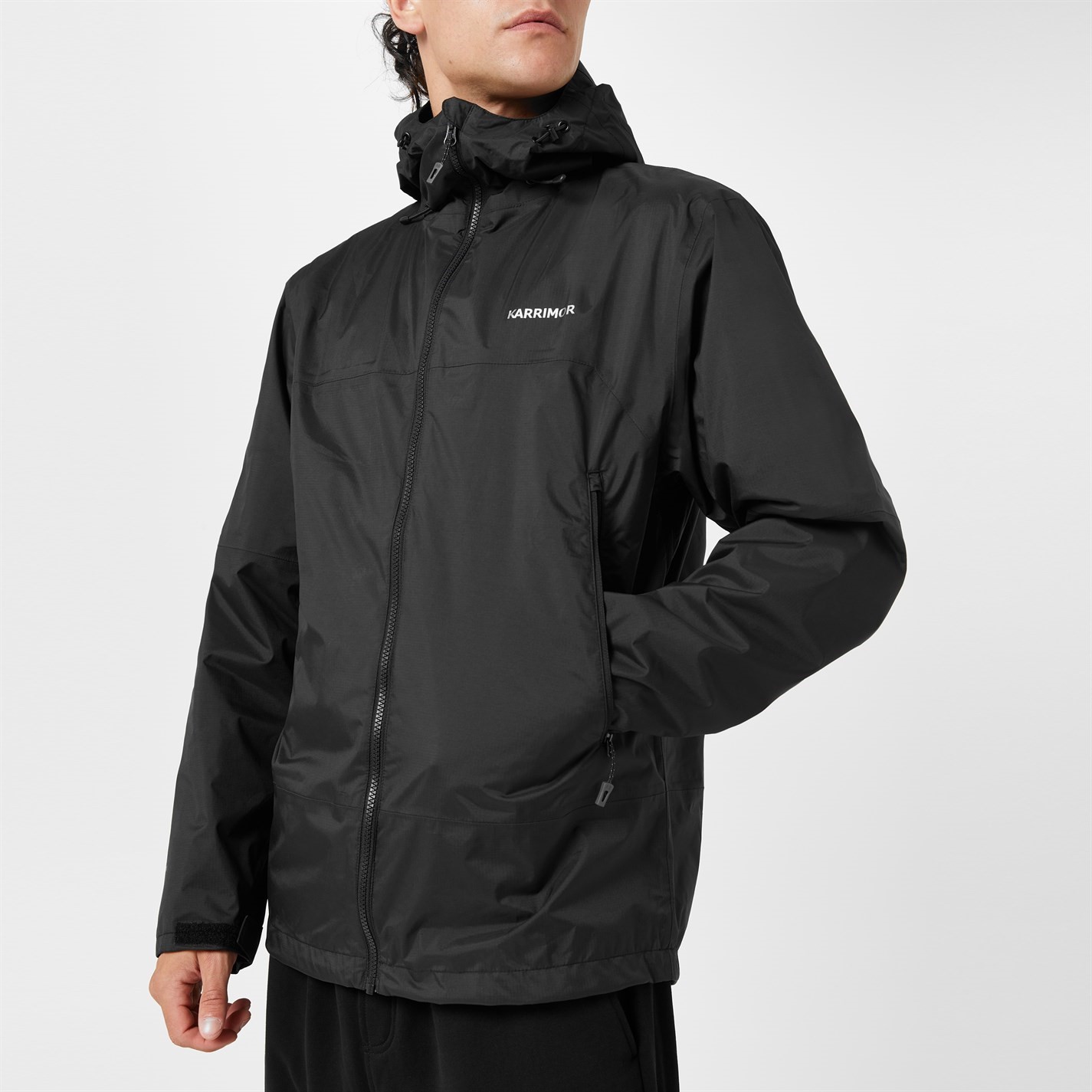 Bunda Karrimor Black 8572422 Mens Hot Rock WeatherTite Waterproof Jacket - 3