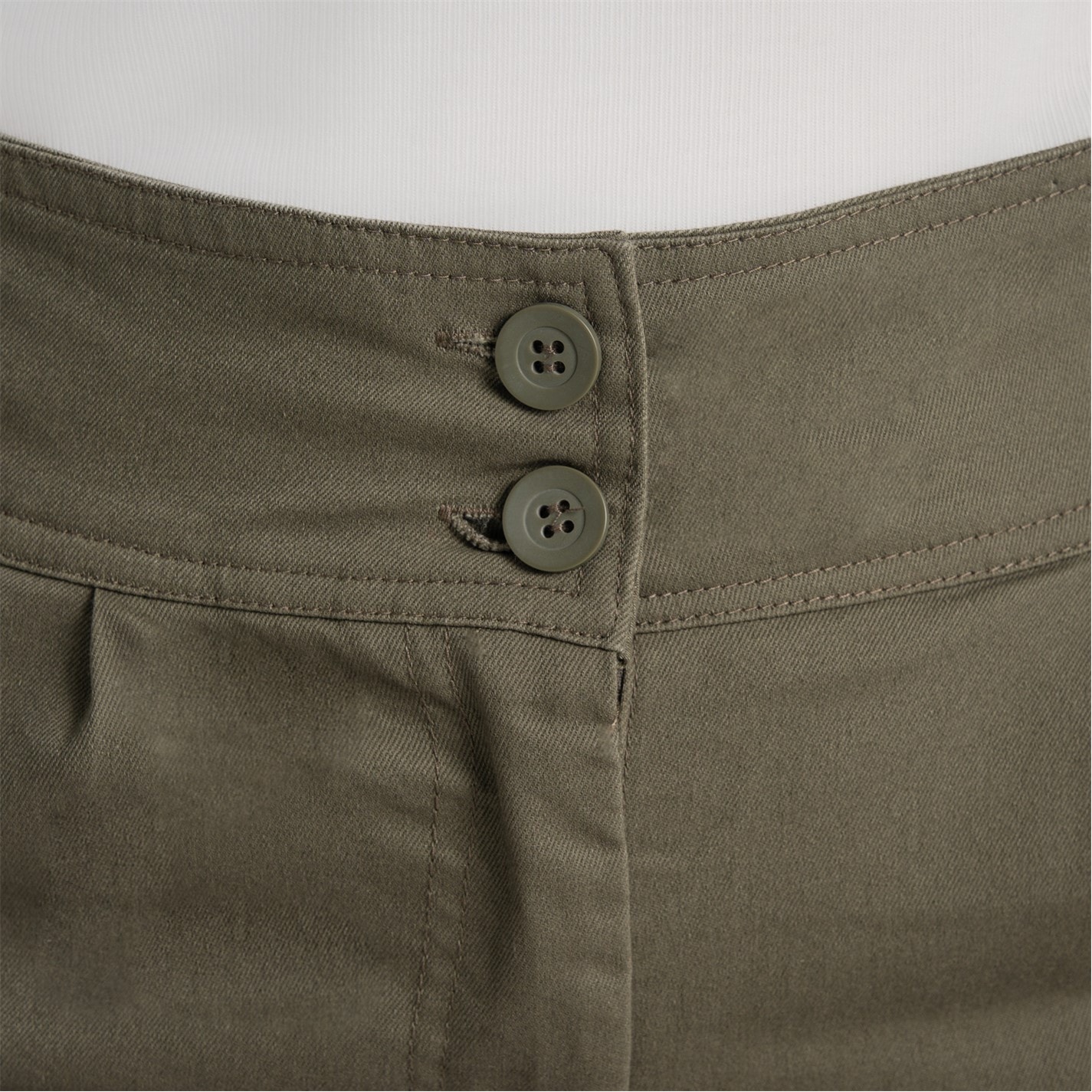 Kraťasy Craghoppers Wild Olive 982830 Women's Araby Walking Shorts - 6