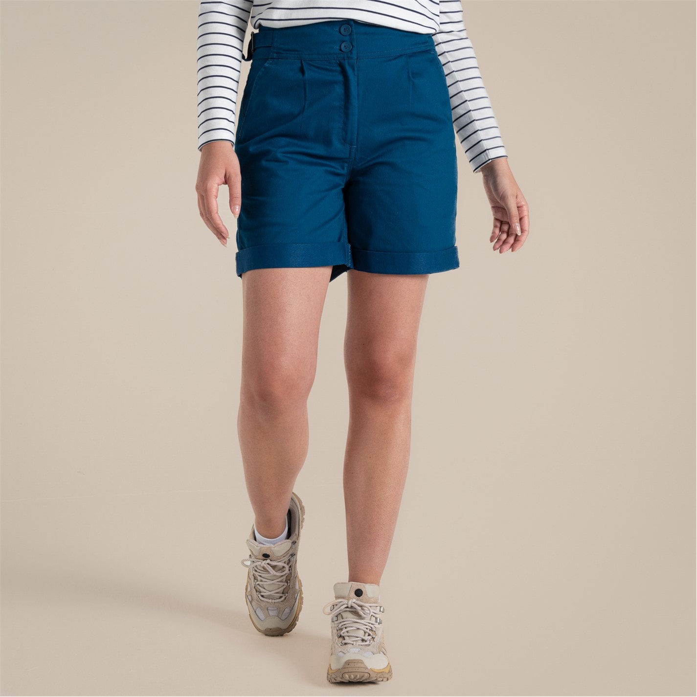 Kraťasy Craghoppers PoseidonBlue 6769892 Women's Araby Walking Shorts - 2