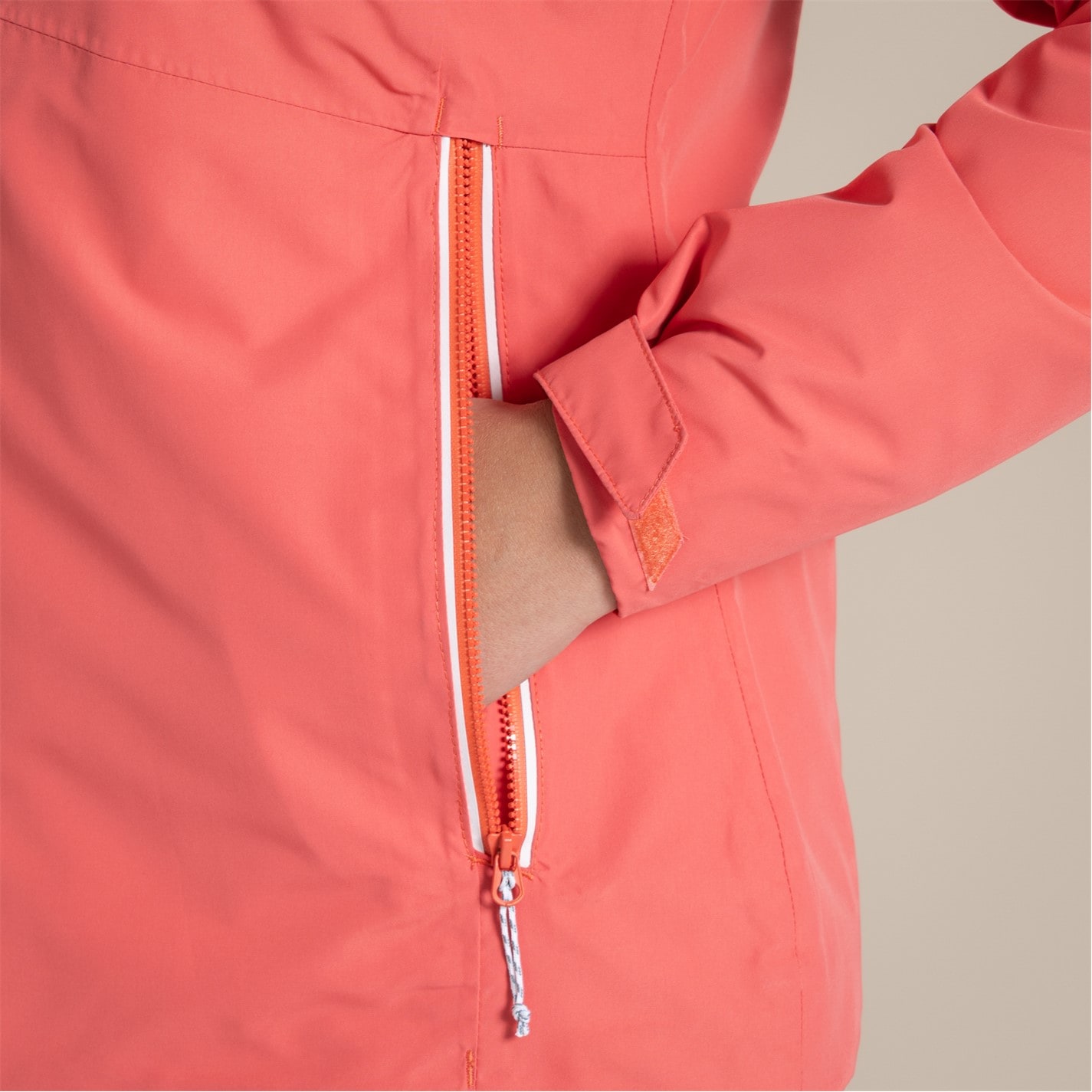 Dámska bunda Craghoppers Deep Coral 9896821 Women's Crag Brielle Waterproof Jacket - 4