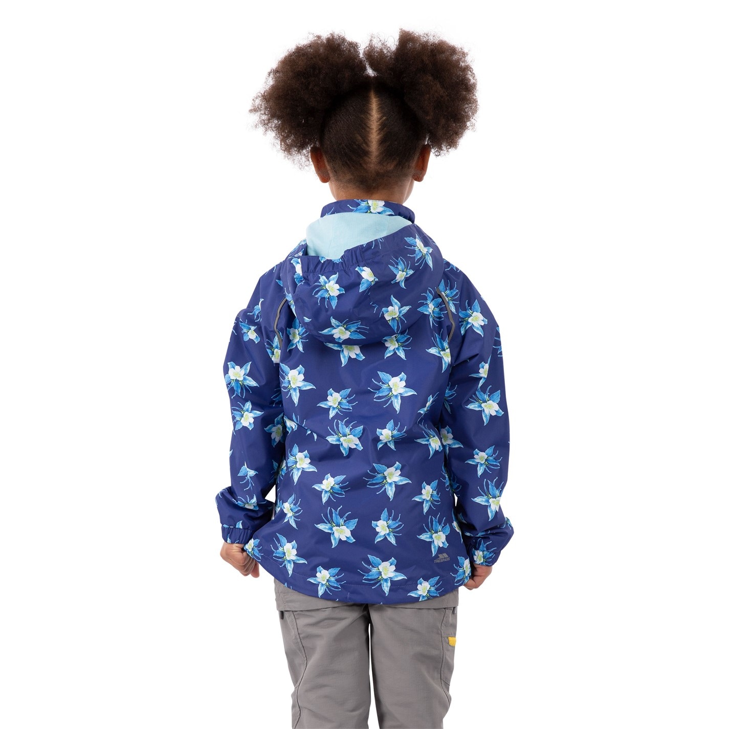 Trespass Dark Blue 8950190 Kids' Joyfull Waterproof Reflective Waterproof Jacket - 4