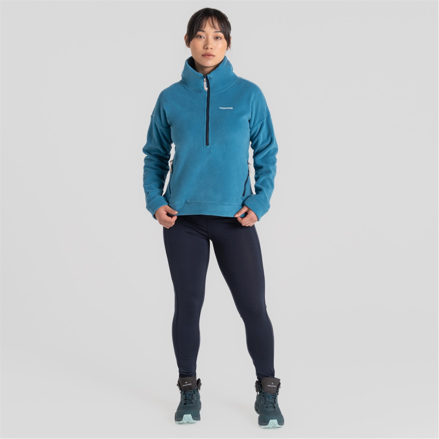 Mikina Craghoppers Tay Blue 9464548 Women's Crag Caprice 1/4 Zip Fleece - 3