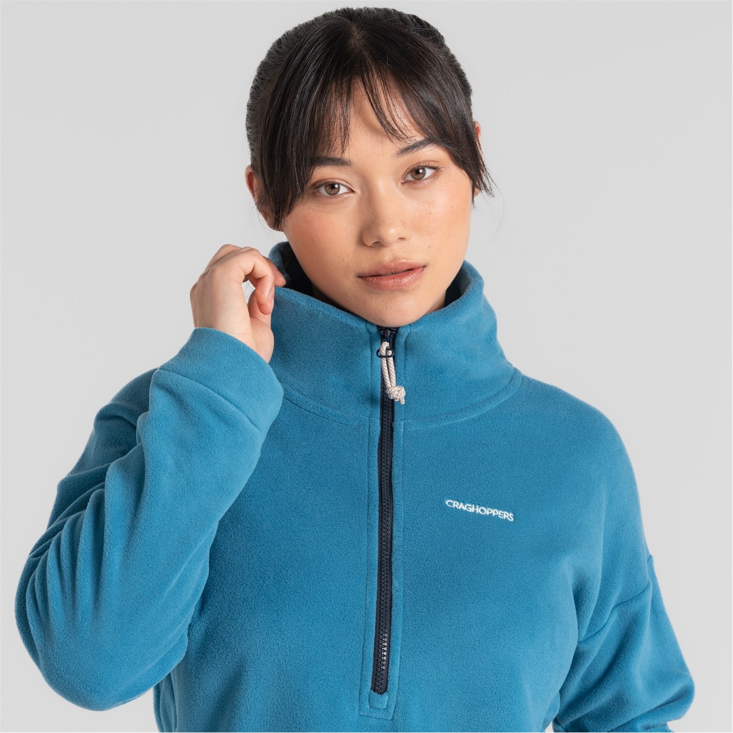 Mikina Craghoppers Tay Blue 9464548 Women's Crag Caprice 1/4 Zip Fleece - 4
