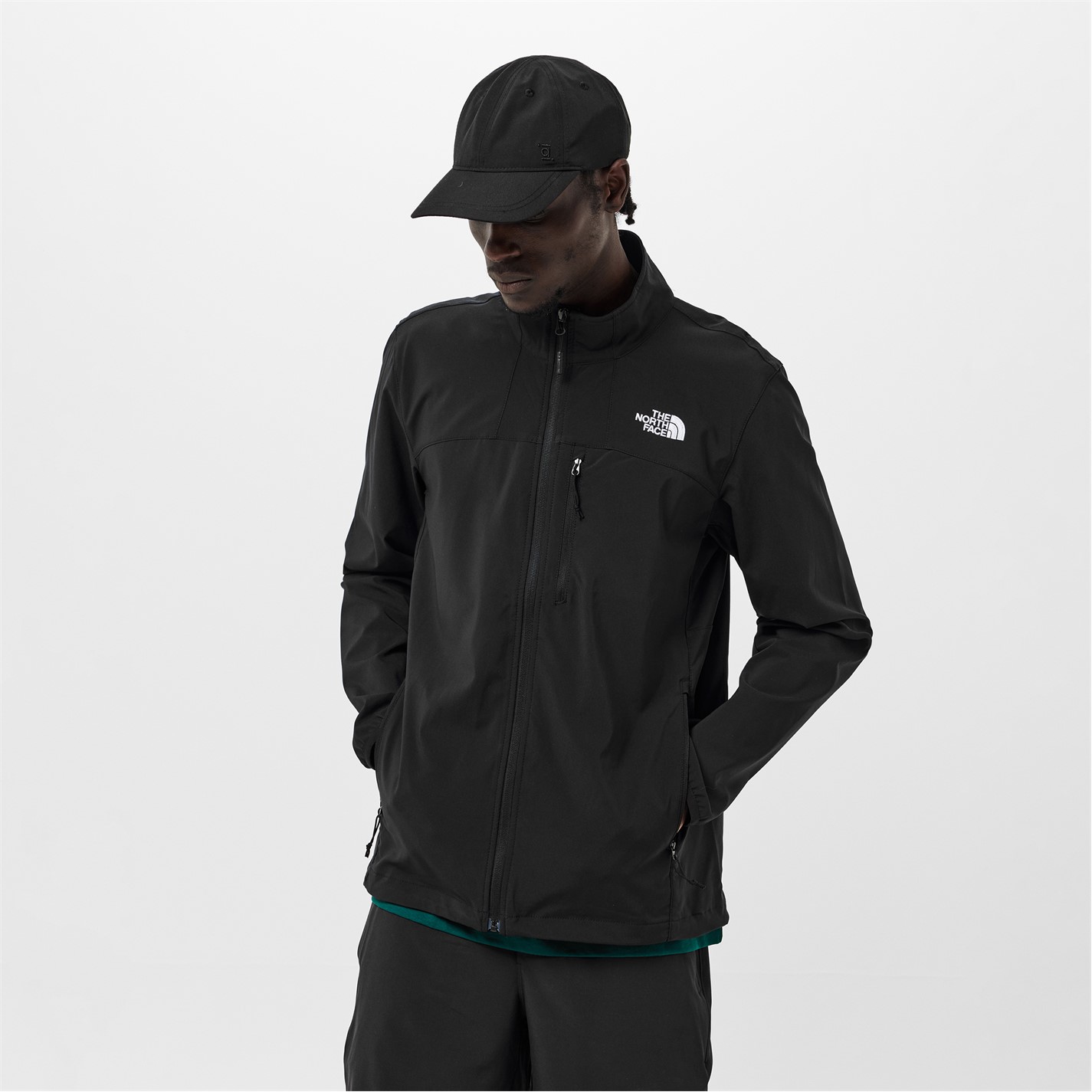 Bunda The North Face TNF Black 4330933 Men's Nimble Wind-Resistant Water-Repellent Softshell Jacket - 3