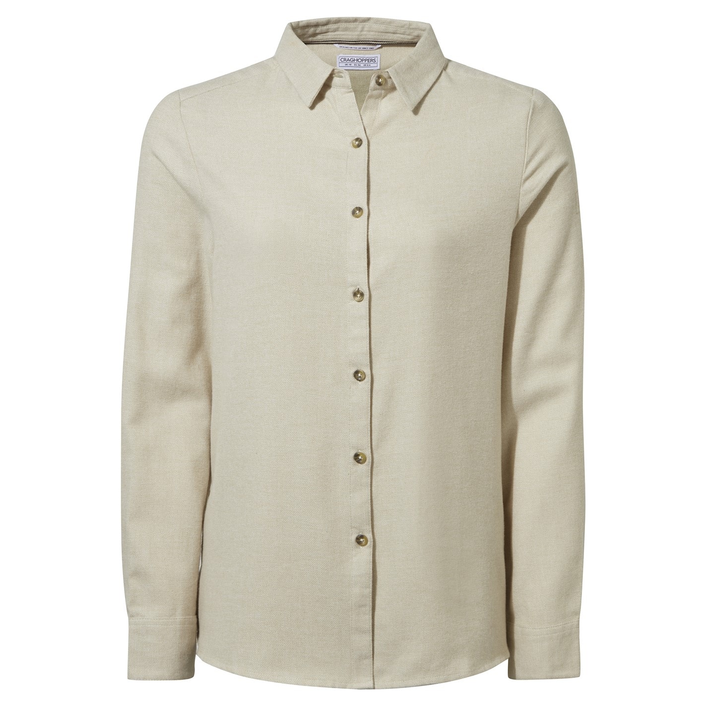 Košile Craghoppers Lt Raffia Ml 8777224 Women's Dornoch Long Sleeve Shirt - 1