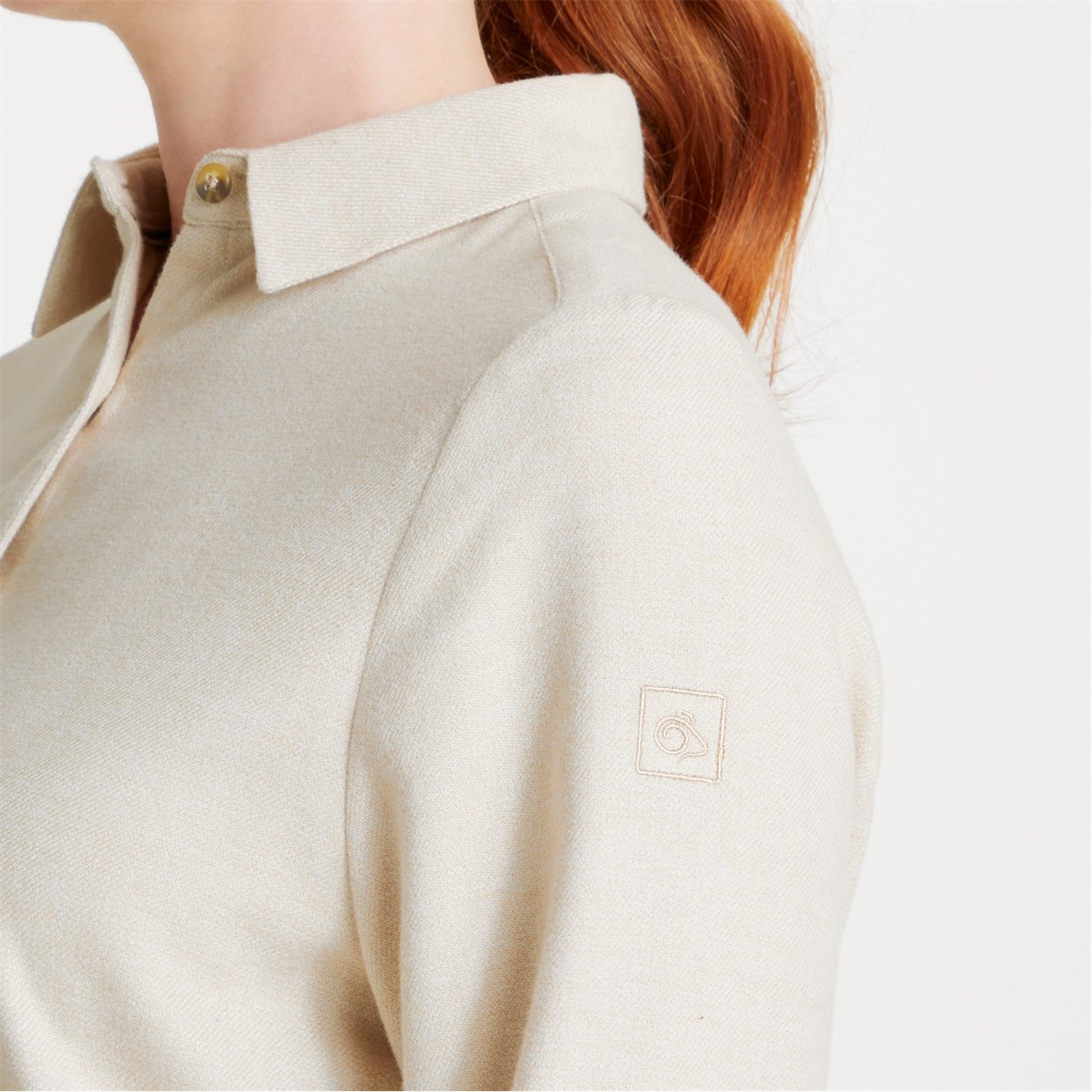Košile Craghoppers Lt Raffia Ml 8777224 Women's Dornoch Long Sleeve Shirt - 6