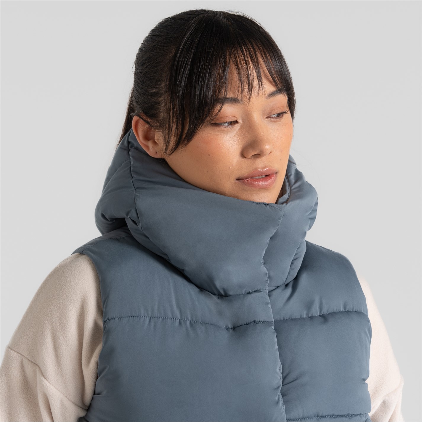 Dámska bunda Craghoppers Winter Sky 1272478 Women's Eilish Hooded Sleeveless Gilet - 4