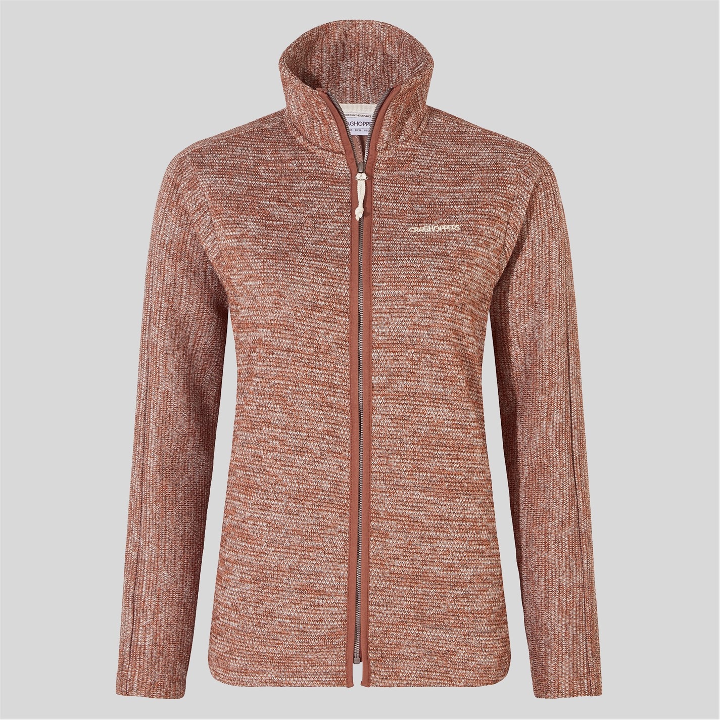 Mikina Craghoppers Warm Russett 6611964 Women's Crag Mabel Full-Zip Fleece - 7
