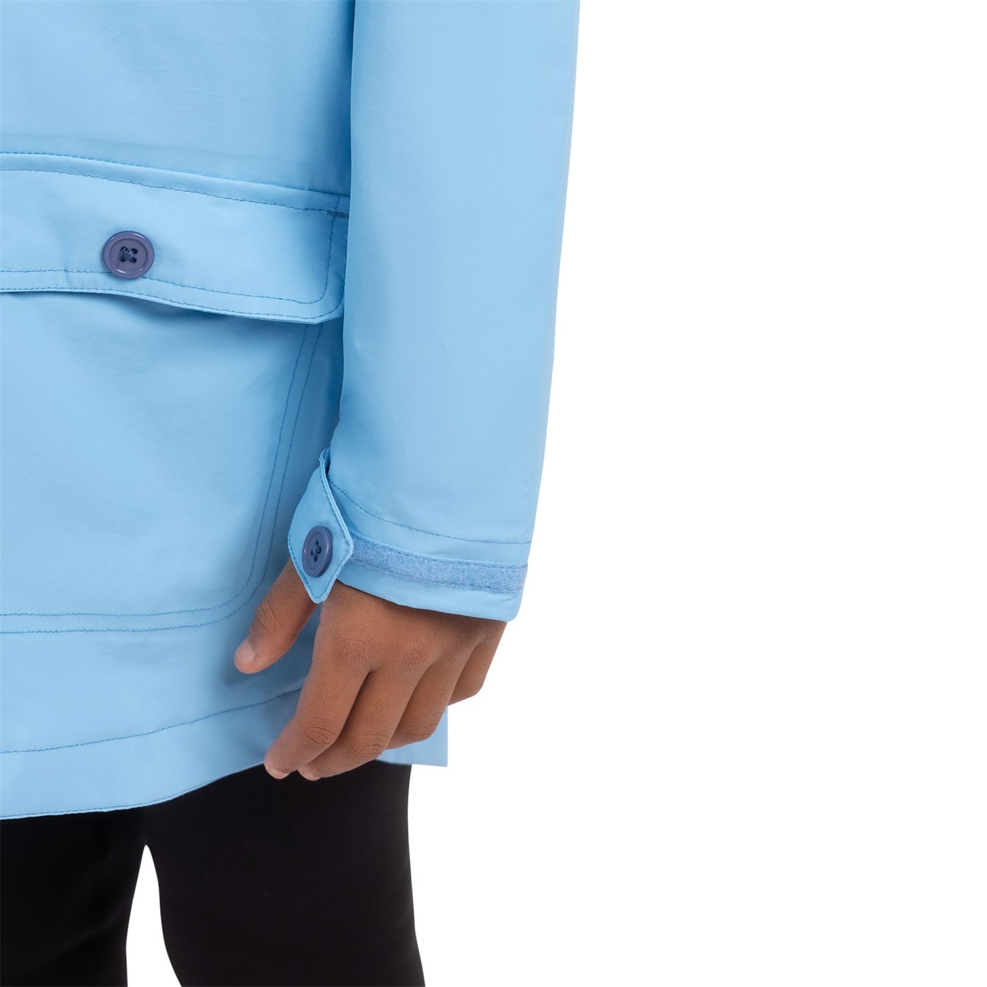 Trespass Blue Skies 6556003 Kids' Fairly Waterproof Lightweight Jacket - 5