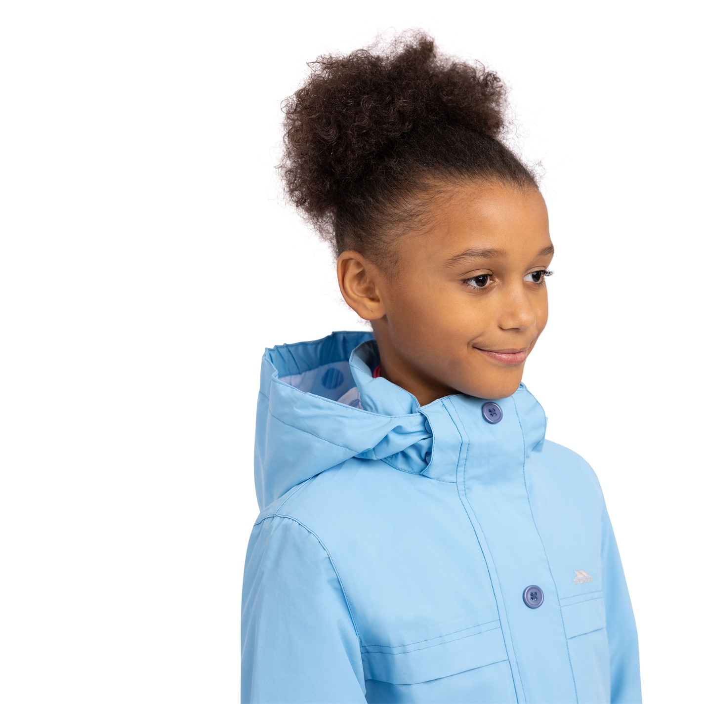 Trespass Blue Skies 6556003 Kids' Fairly Waterproof Lightweight Jacket - 6