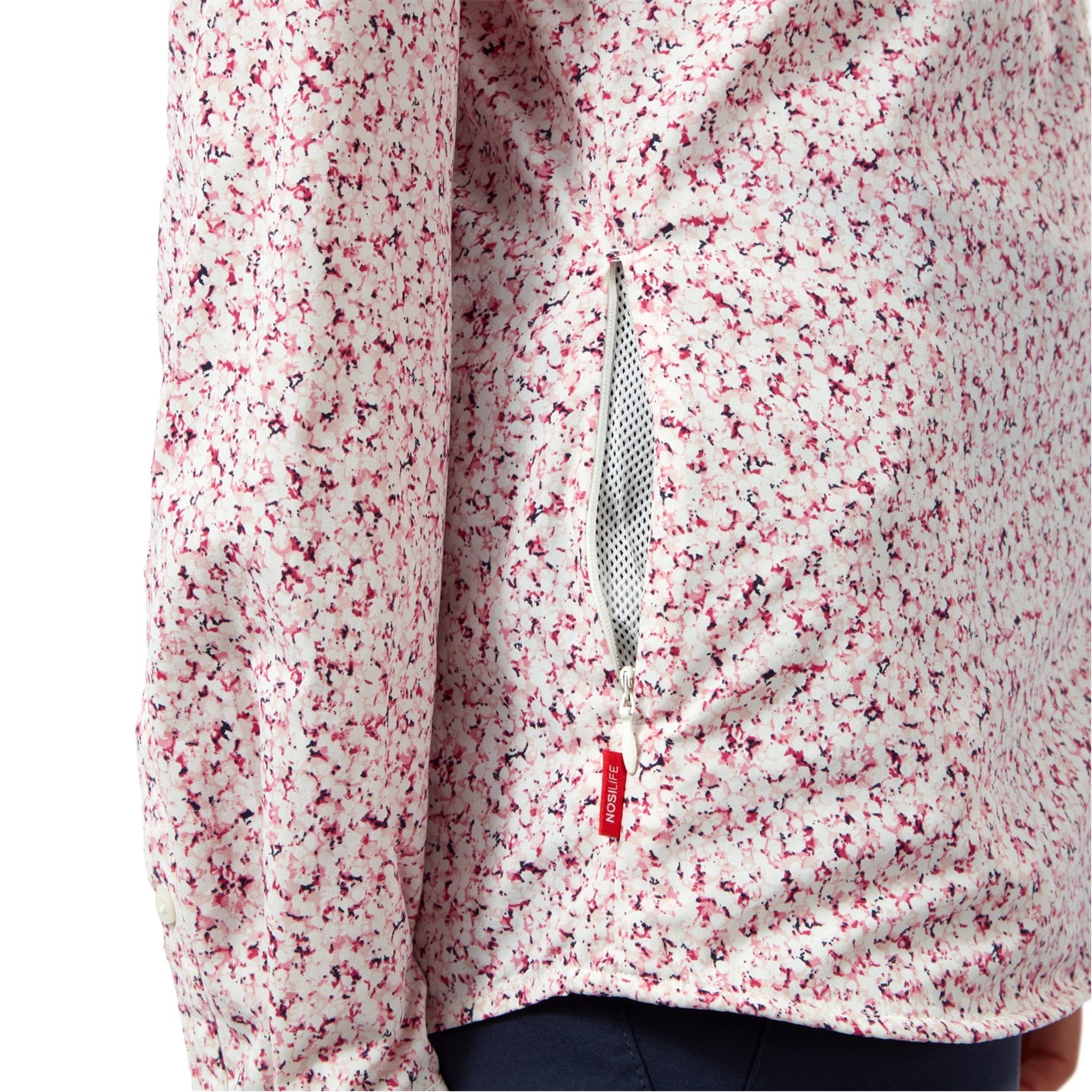 Košile Craghoppers Raspbrry Prt 4225382 Women's Crag Fara Long-Sleeve Shirt - 4