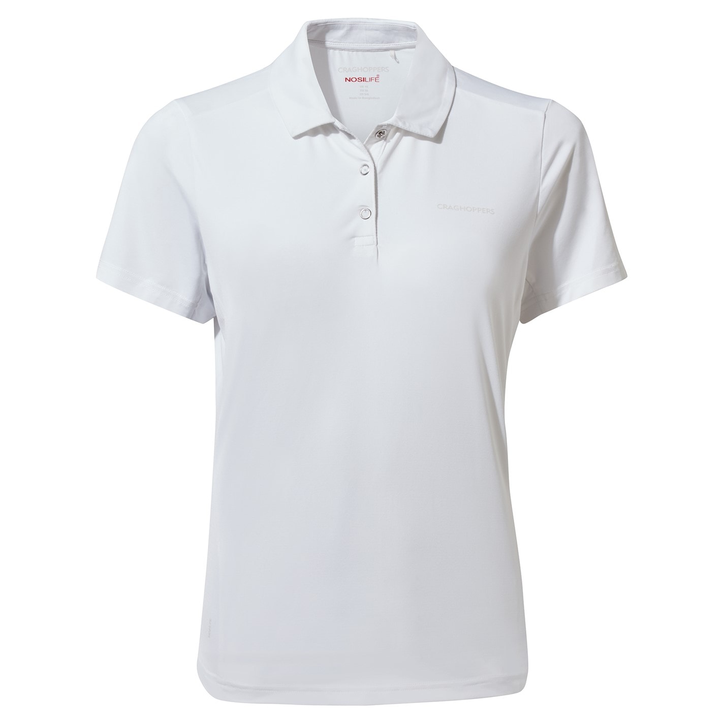 Tričko Craghoppers Optic White 8571433 Women's Crag Pro Short-Sleeve Polo - 1
