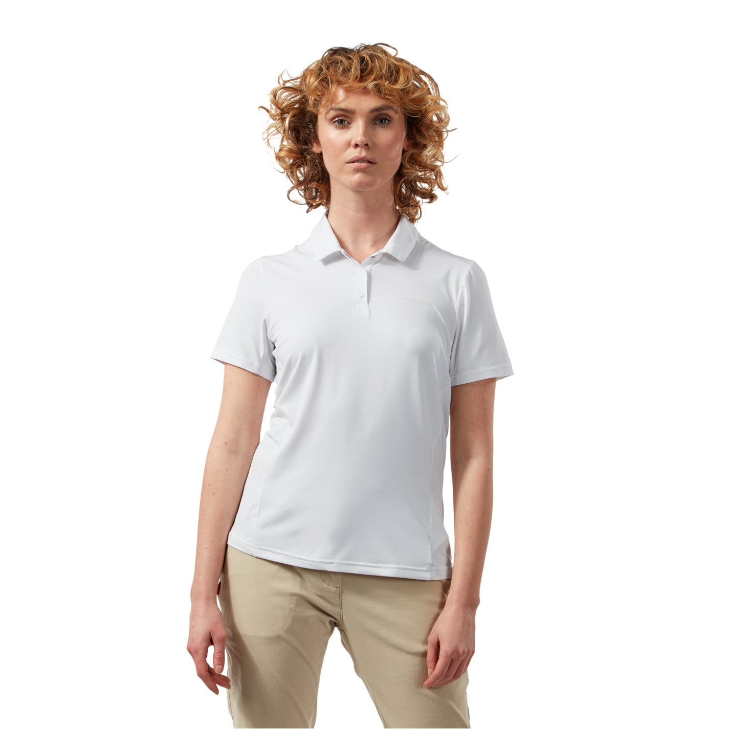 Tričko Craghoppers Optic White 8571433 Women's Crag Pro Short-Sleeve Polo - 2