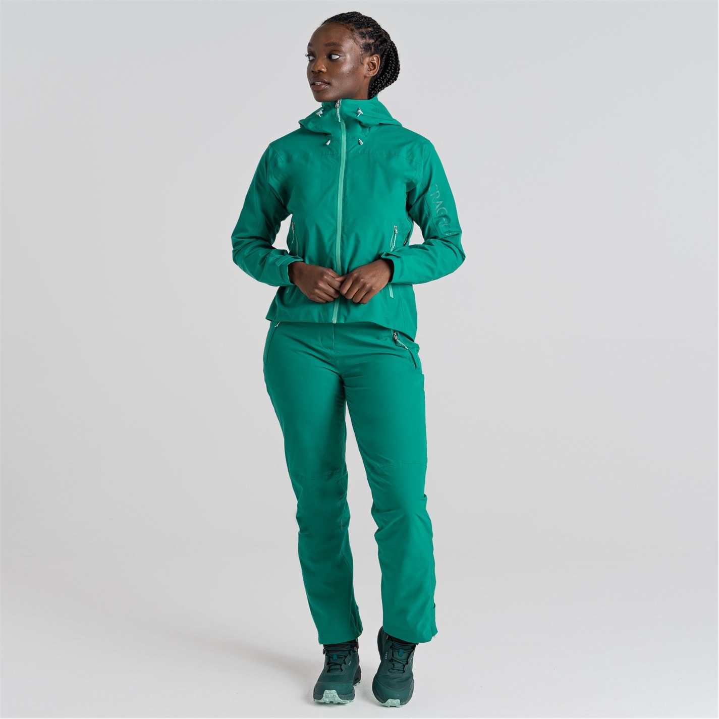 Dámska bunda Craghoppers Mystic Green 2186974 Women's Olesia Tailored Fit Waterproof Jacket - 1