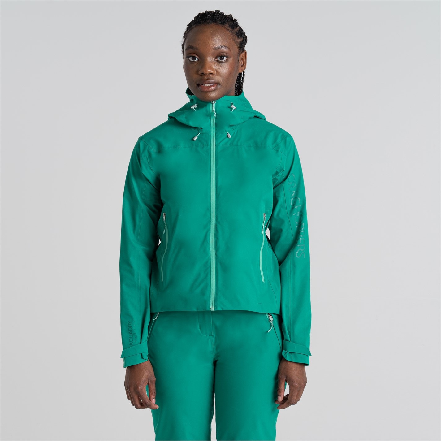 Dámska bunda Craghoppers Mystic Green 2186974 Women's Olesia Tailored Fit Waterproof Jacket - 3