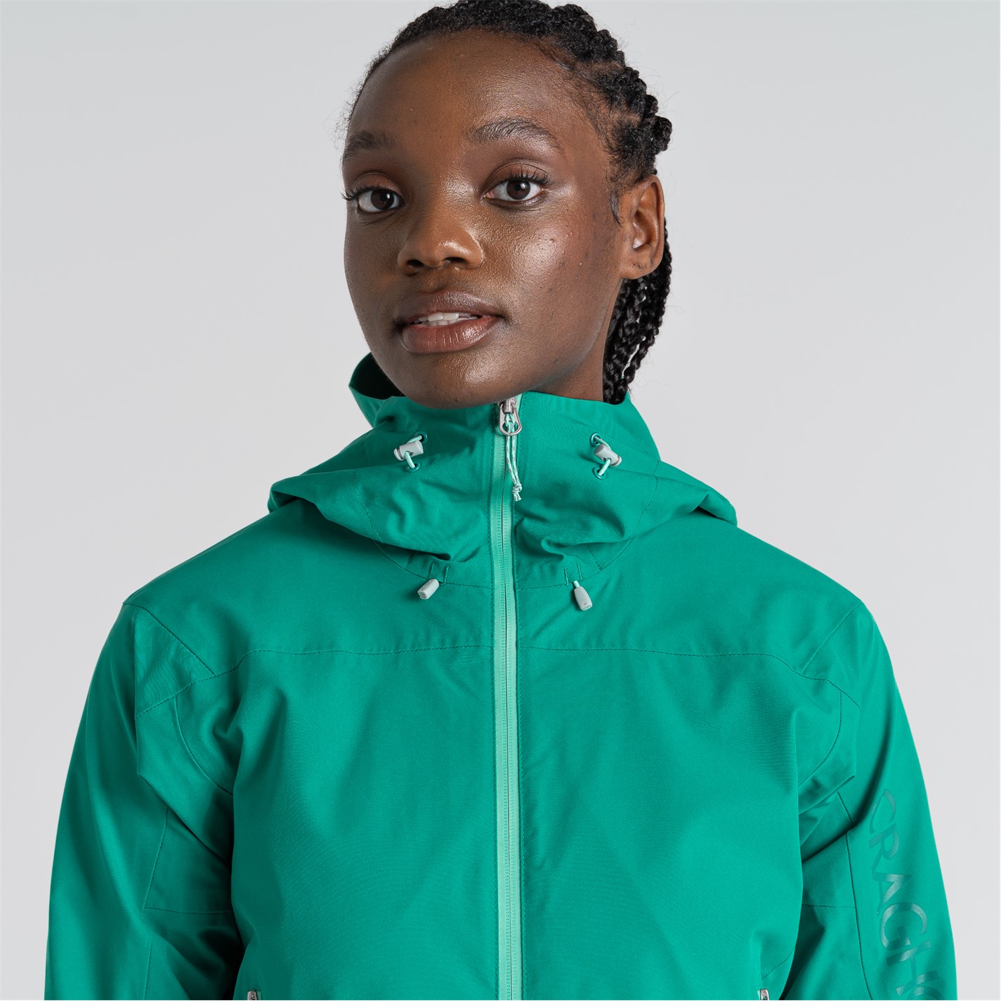 Dámska bunda Craghoppers Mystic Green 2186974 Women's Olesia Tailored Fit Waterproof Jacket - 4