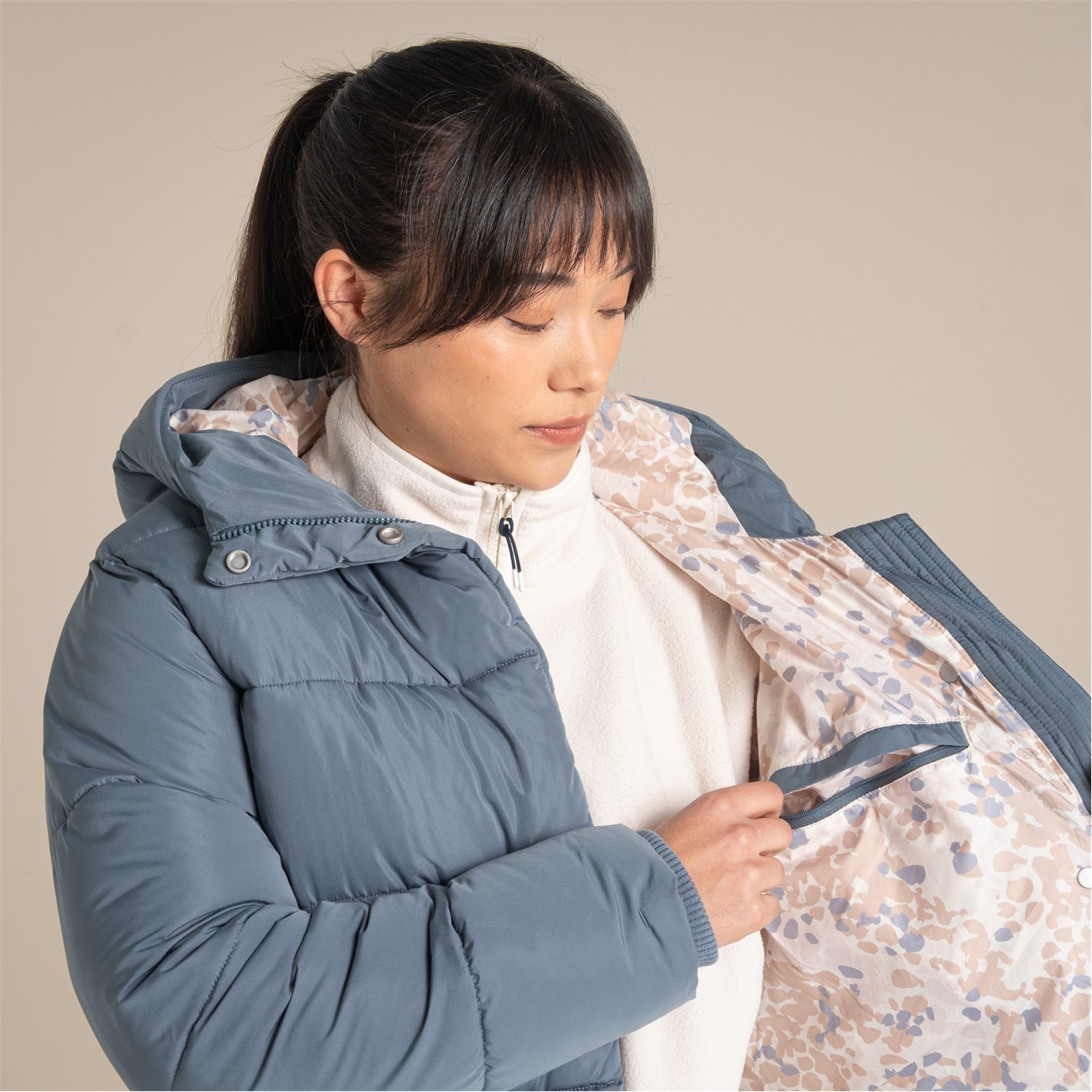 Bunda Craghoppers Winter Sky 2367450 Women's Orla Insulated Puffer Jacket - 5