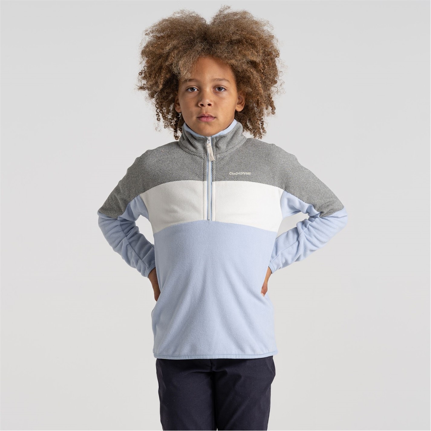 Craghoppers Autumn 8688688 Unisex Kids' Crag Linden Half-Zip Fleece - 2