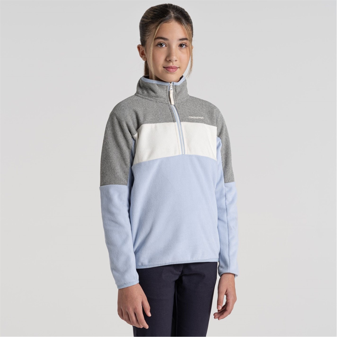 Craghoppers Autumn 8688688 Unisex Kids' Crag Linden Half-Zip Fleece - 4