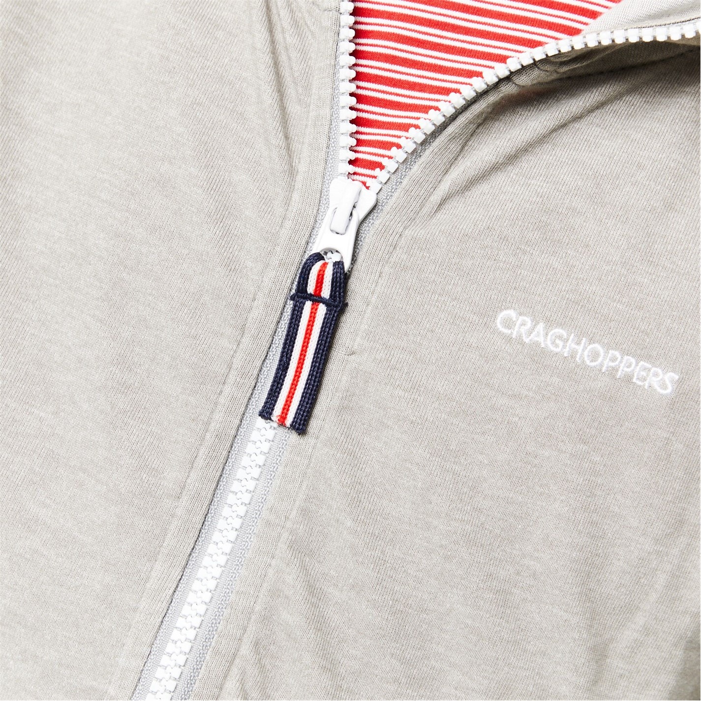 Craghoppers Sft Grey Mrl 5819828 Unisex Kids' Crag Symmons Full-Zip Fleece - 10