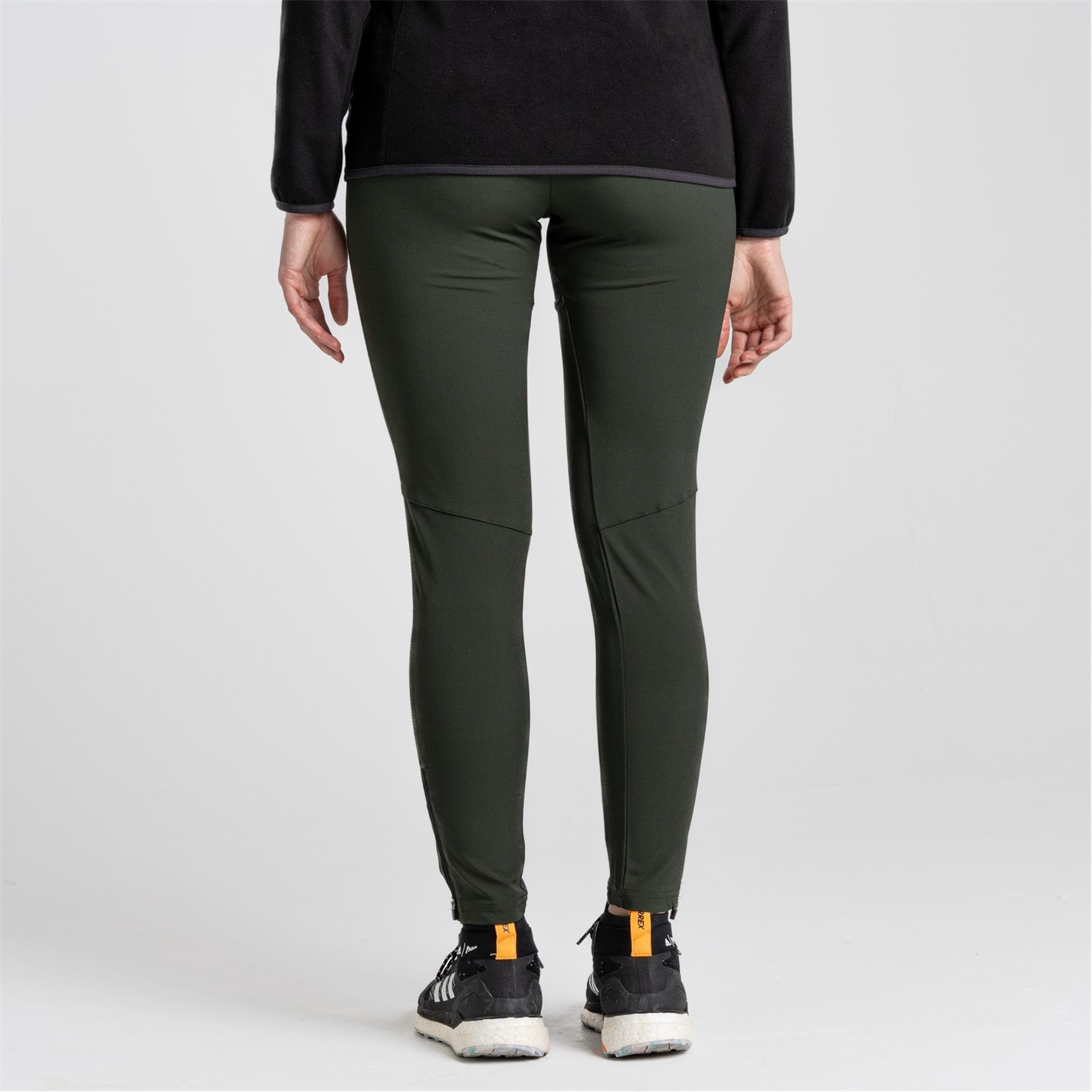 Nohavice Craghoppers Oak Green 7483800 Women's Crag Expedition Performance Walking Trousers - 3