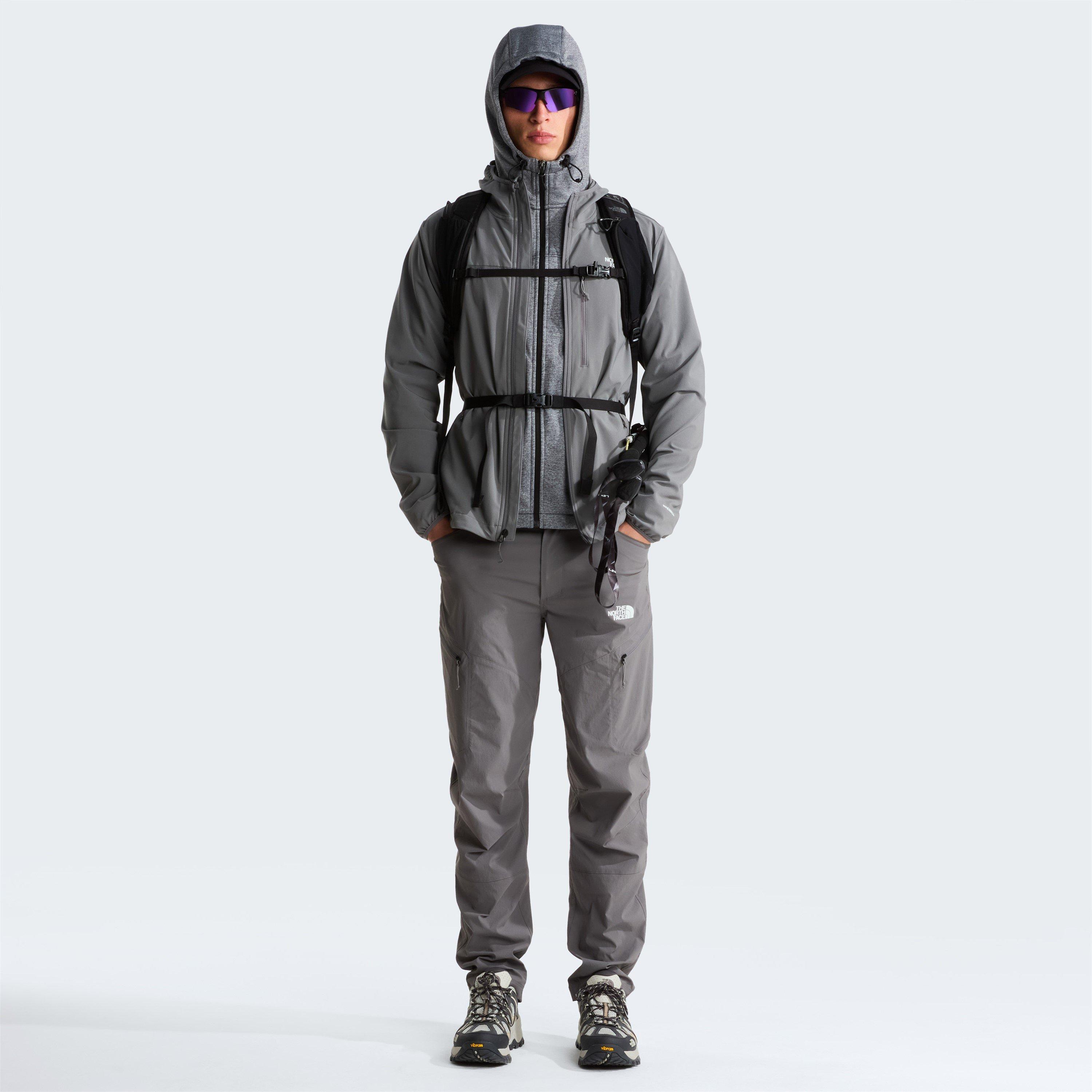 Bunda The North Face Smoke Pearl 8626536 Mens Nimble Windproof Water-Repellent Long Sleeve Softshell Jacket - 5