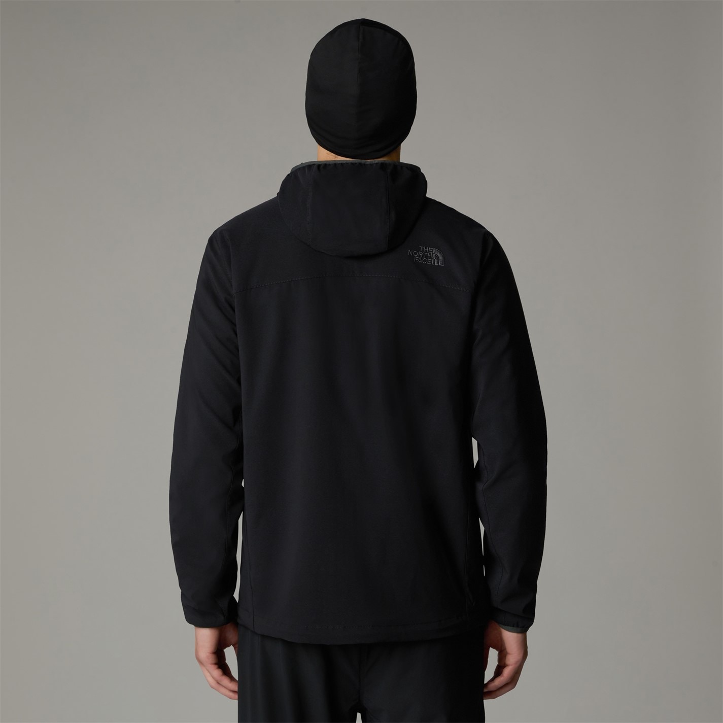 Bunda The North Face Black 6555460 Mens Nimble Windproof Water-Repellent Long Sleeve Softshell Jacket - 4