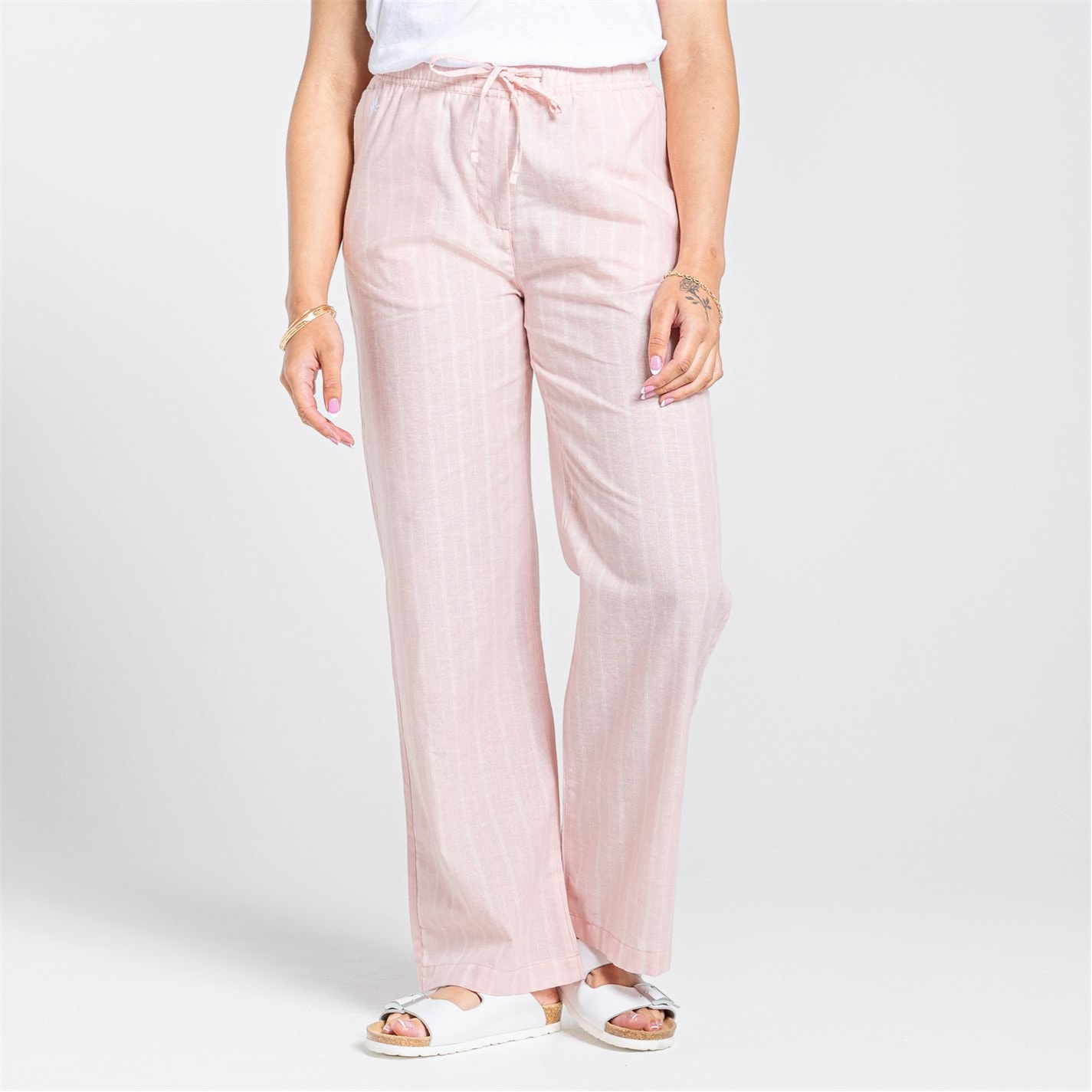 Nohavice Craghoppers PinkClay Str 4934097 Women's Laurestine Walking Trousers - 1