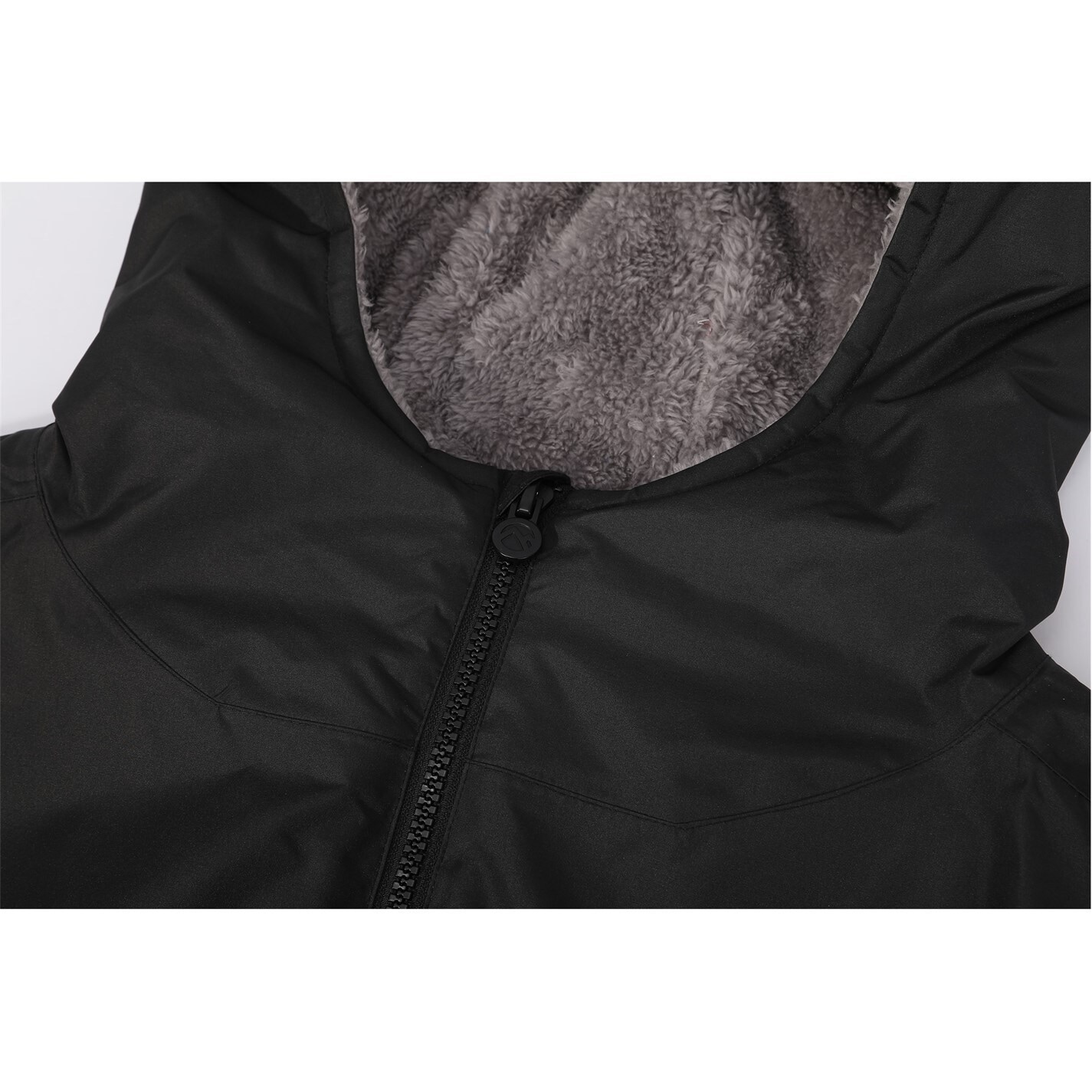 Dámska bunda Gelert Black 3143864 Unisex Adults Waterproof Fleece Lined Long Sleeve Oversized Fit Insulated Robe - 3