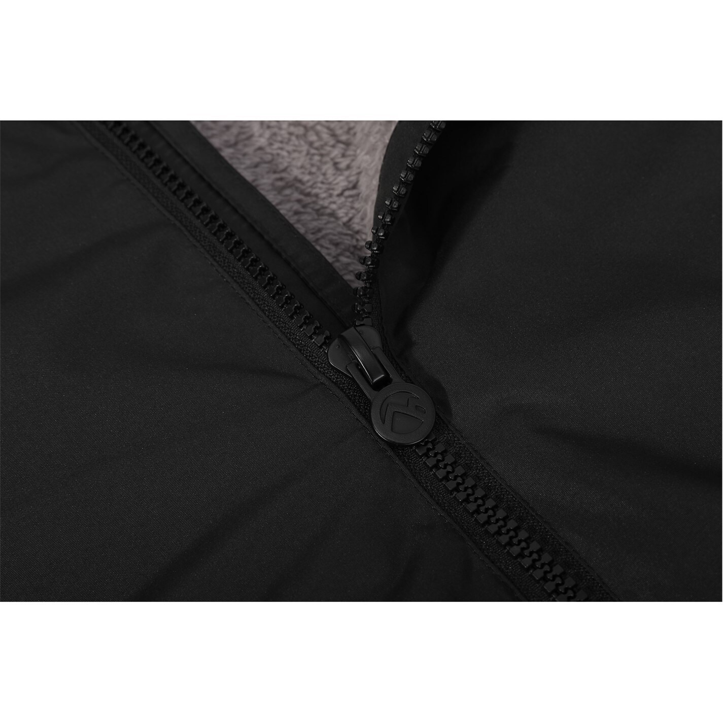 Dámska bunda Gelert Black 3143864 Unisex Adults Waterproof Fleece Lined Long Sleeve Oversized Fit Insulated Robe - 5