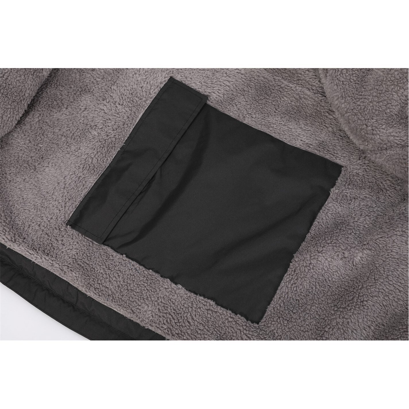 Dámska bunda Gelert Black 3143864 Unisex Adults Waterproof Fleece Lined Long Sleeve Oversized Fit Insulated Robe - 8